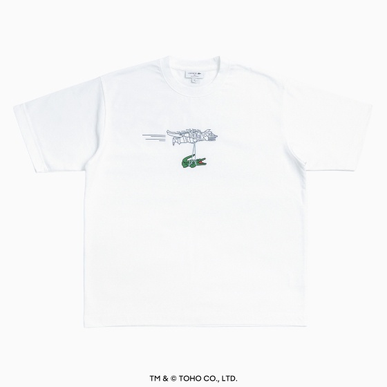2026SS 日版 Lacoste x Godzilla 聯名 機械 哥吉拉 鱷魚 短T 現貨 TH02GZJ-99