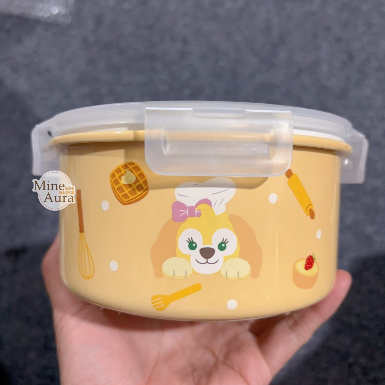 可琦安 餅乾 CookieAnn 附蓋 陶瓷 碗 餐盒 -上海迪士尼樂園