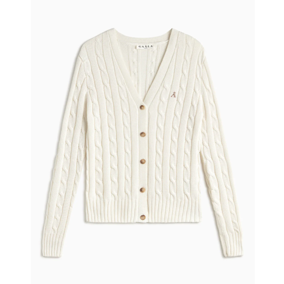 1GL0426-295 [GAALA] Vince Cotton Cashmere Cardigan Cream (EU)