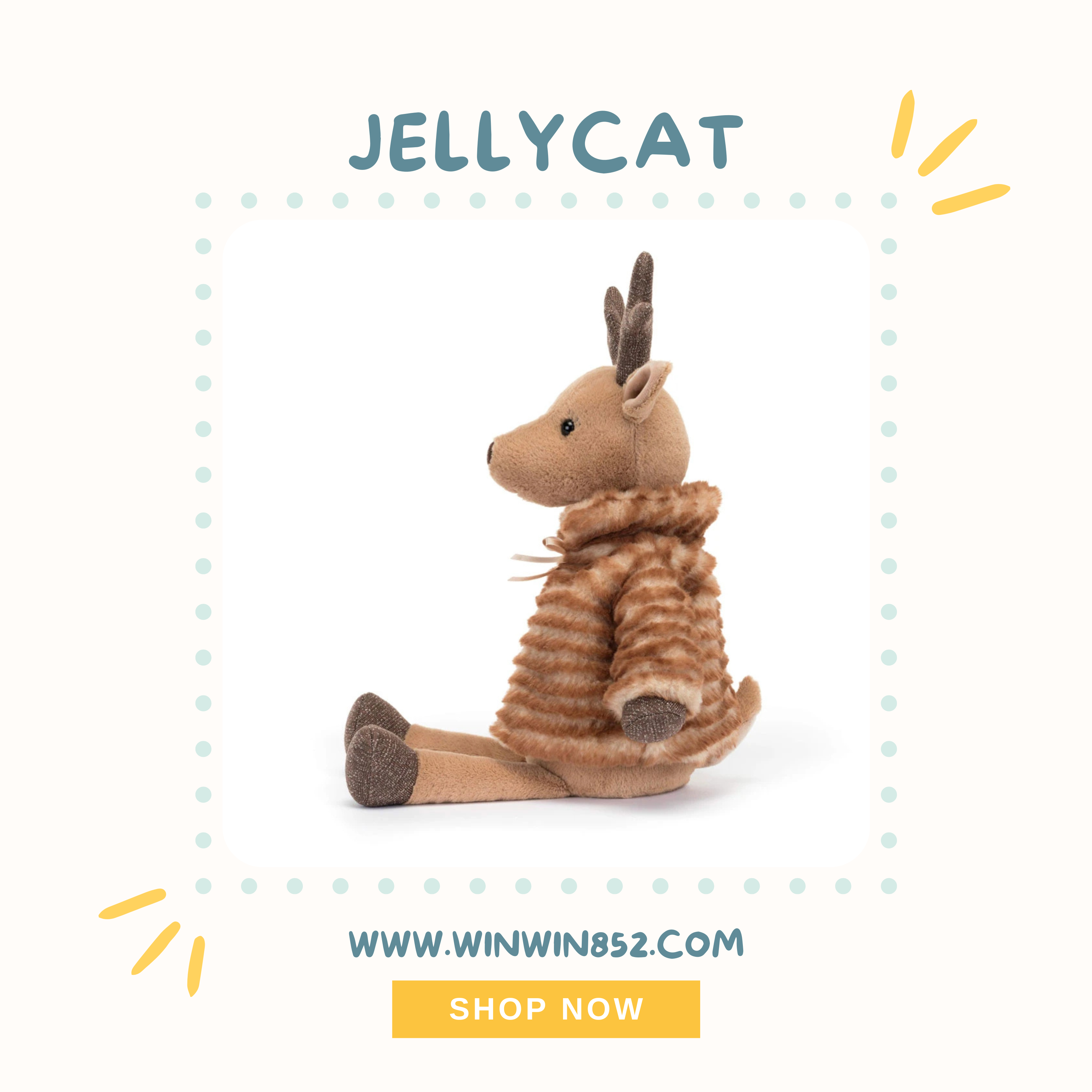 Jellycat Sofia Reindeer
