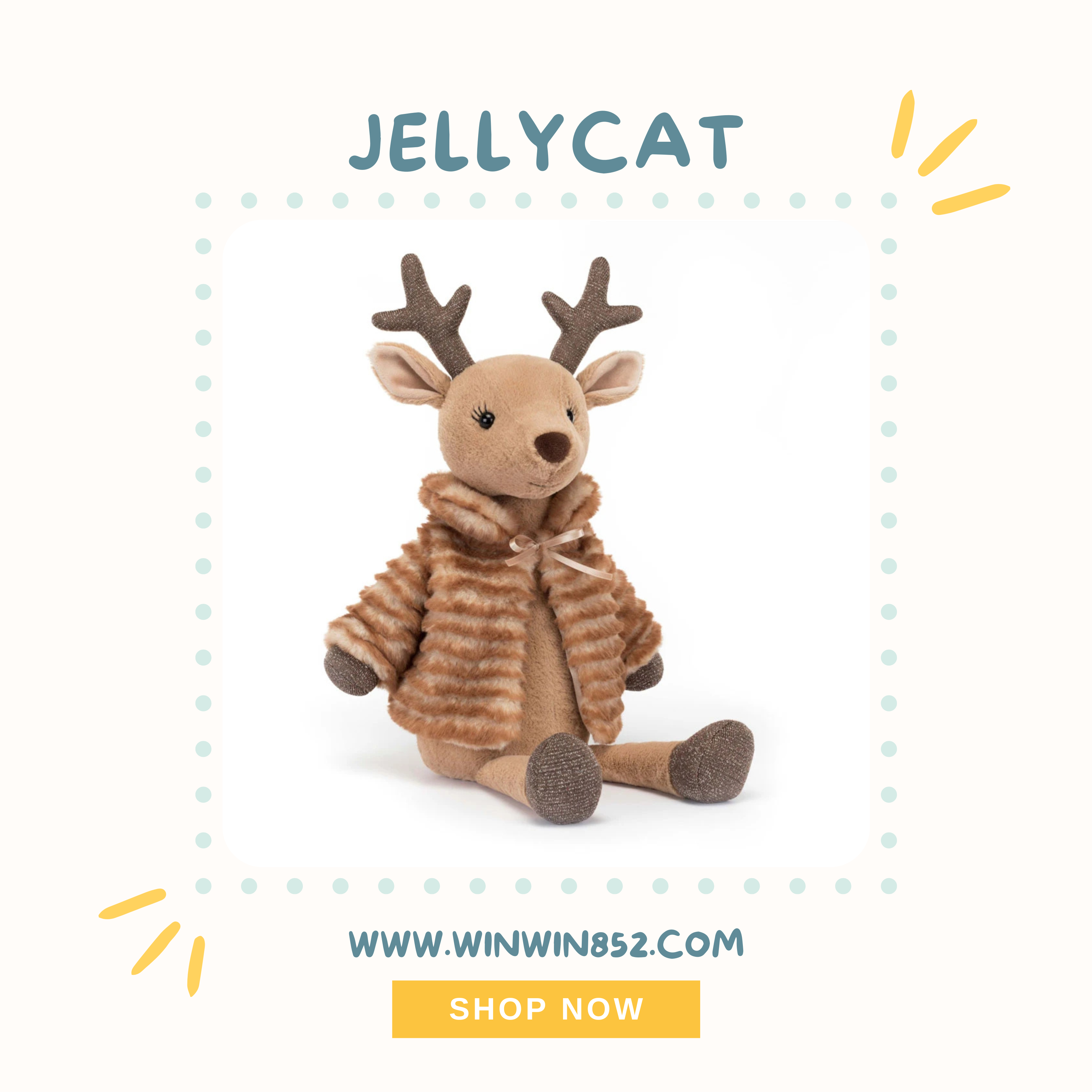 Jellycat Sofia Reindeer