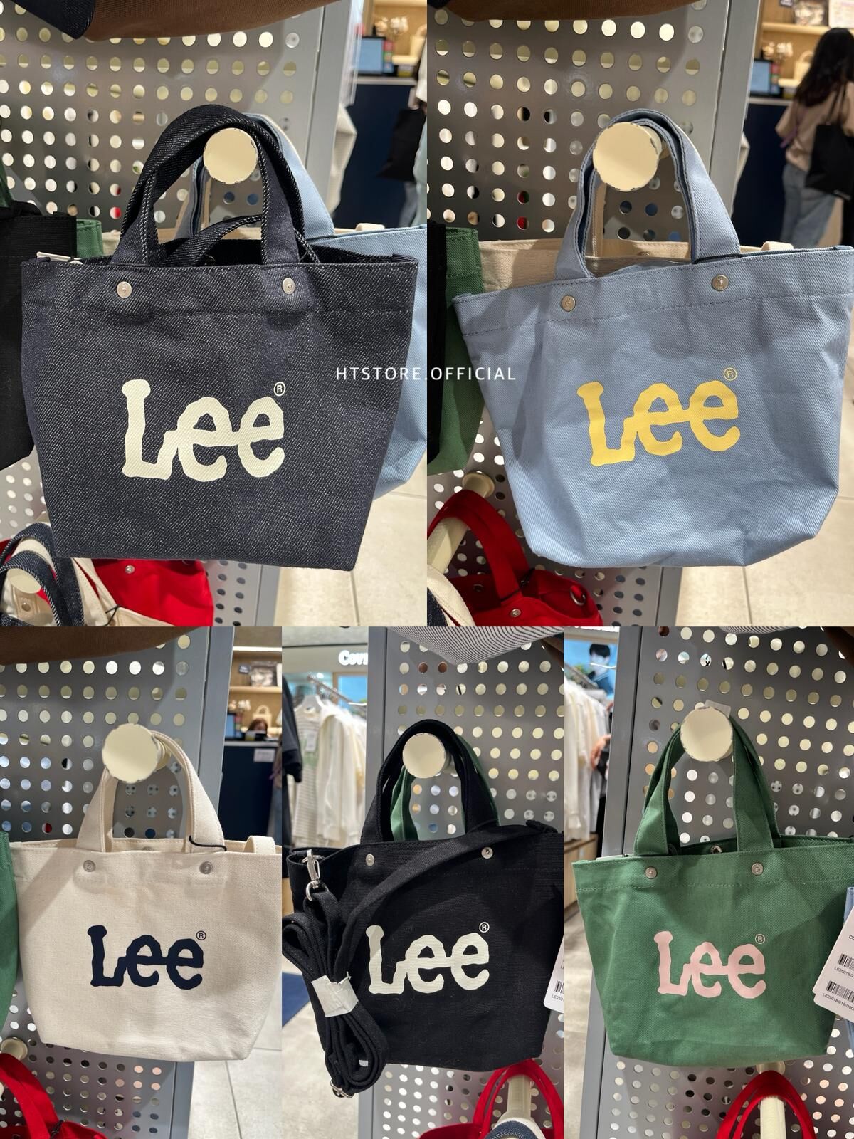 Lee Nylon Picnic Shoulder Bag 5色入