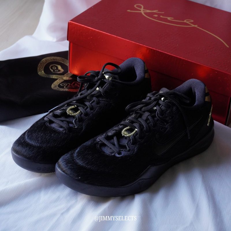 【代購】Nike Kobe 8 Protro EXT CNY  馬年限定｜黑馬類馬毛黑金｜限量特殊款