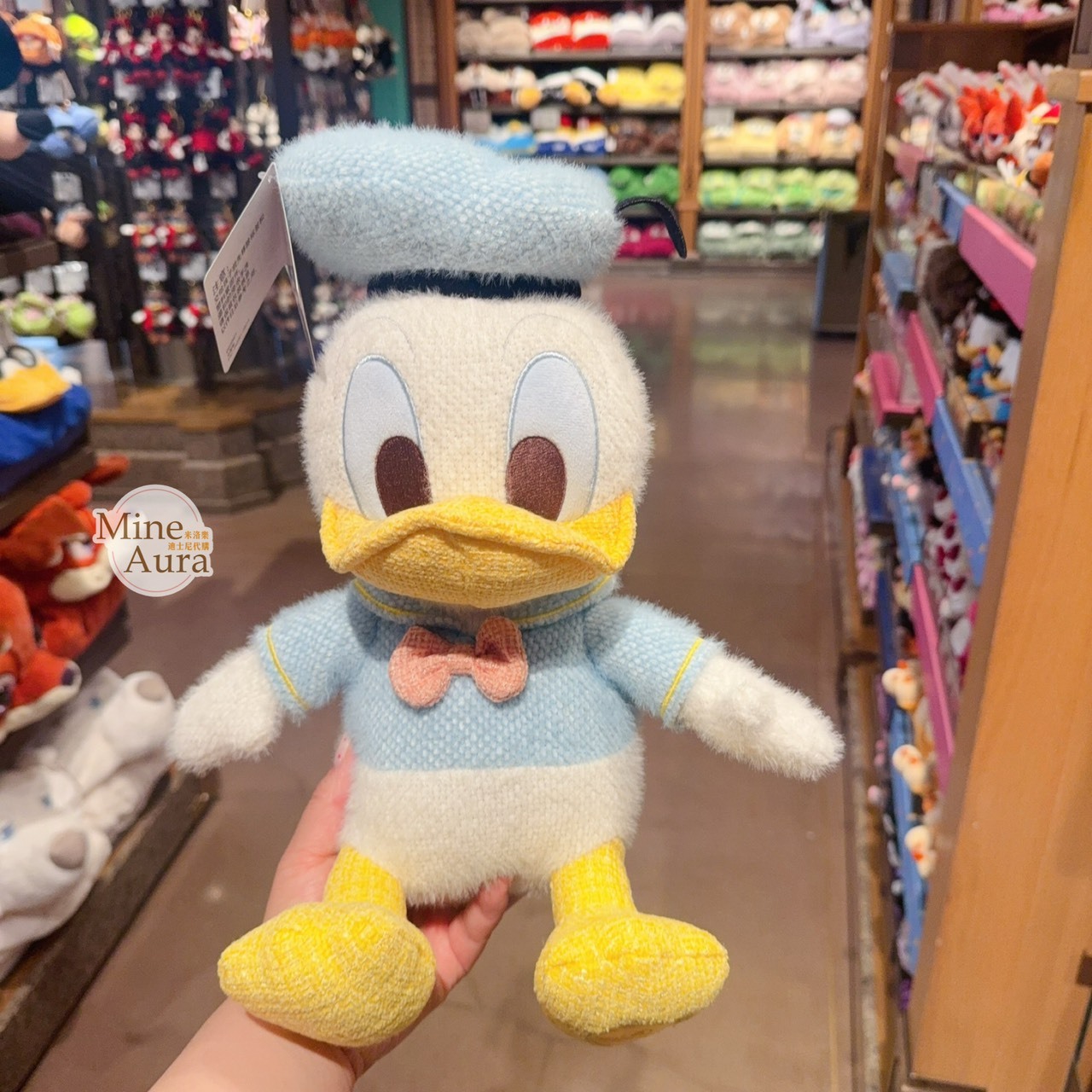 2026 唐老鴨 Donald 坐姿 絨毛 娃娃 玩偶 -上海迪士尼樂園