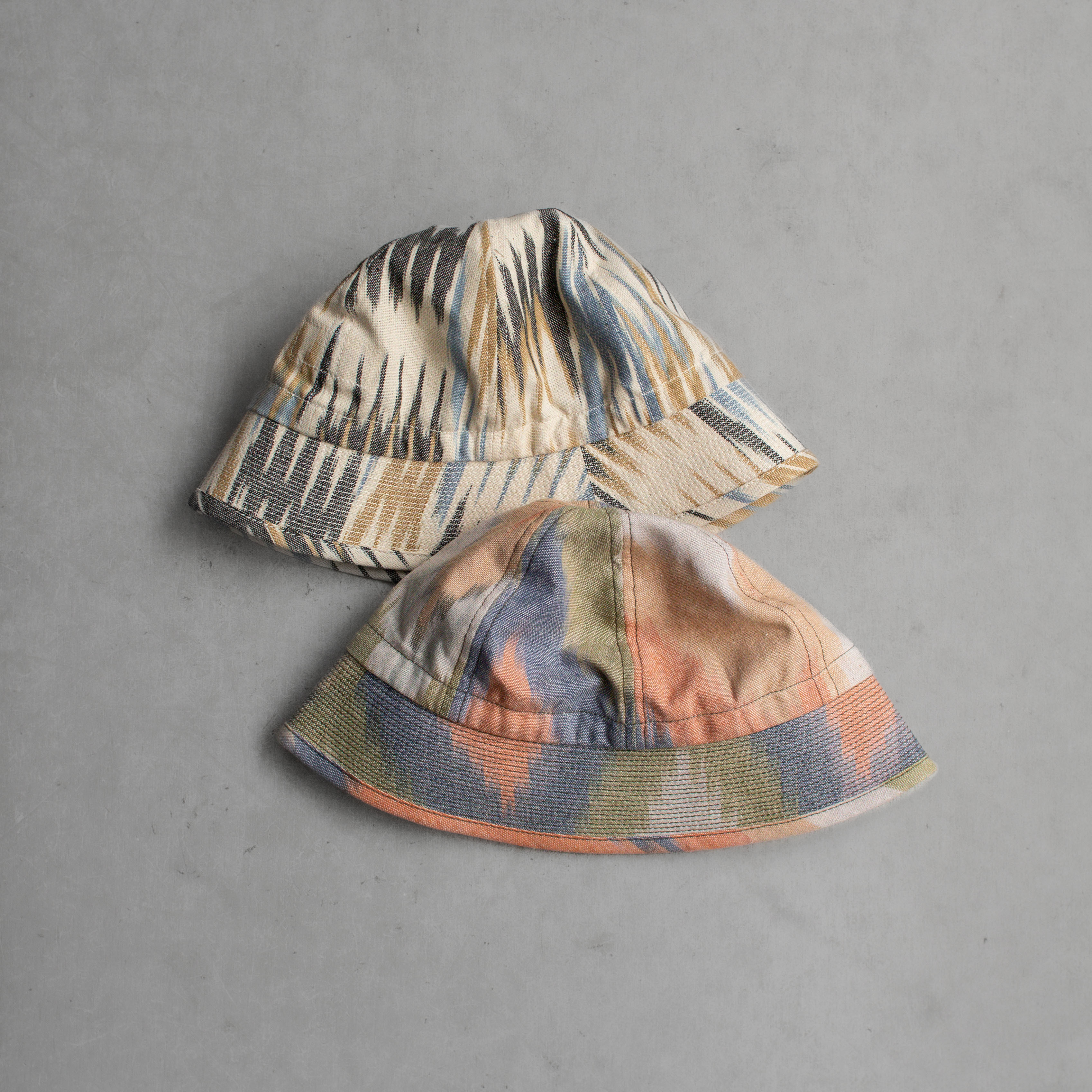 CABLEAMI INDIAN COTTON IKAT DIXIE HAT 印度棉 伊卡織 水手帽
