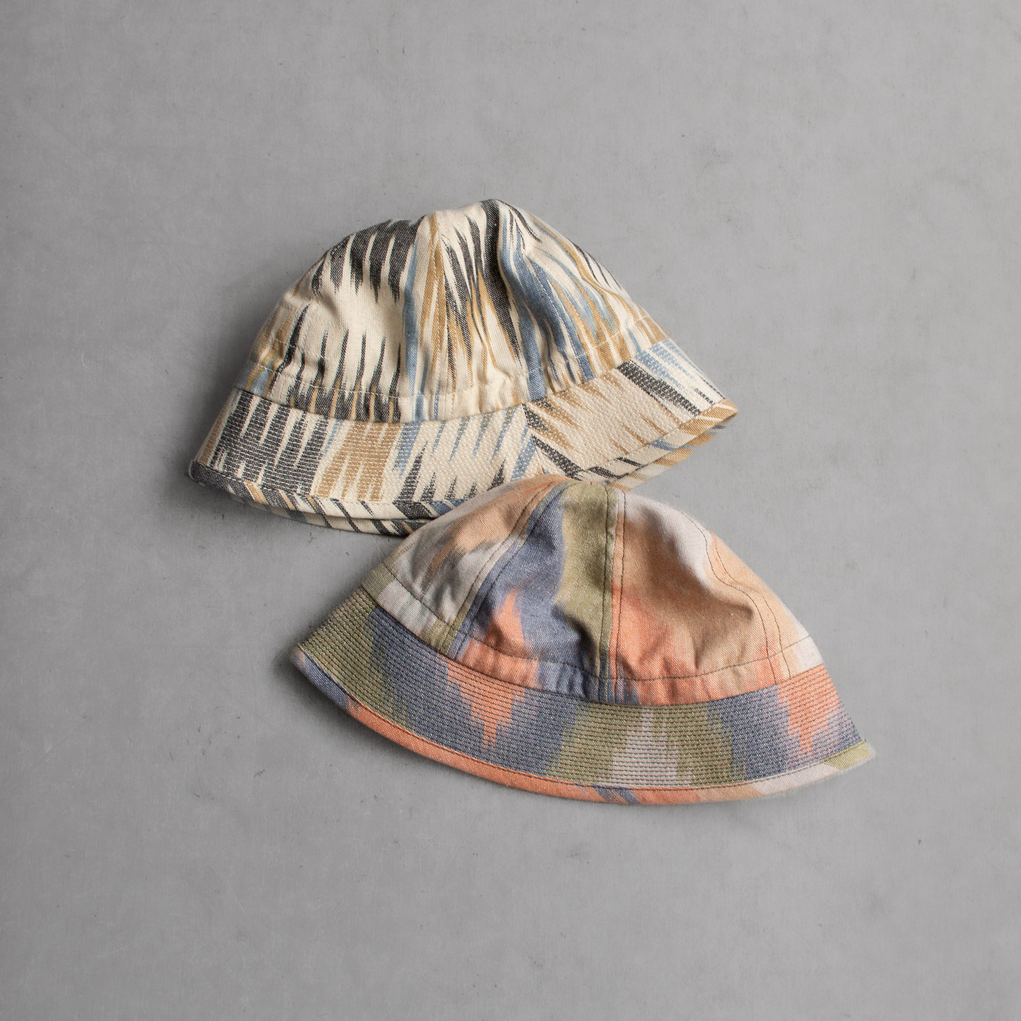CABLEAMI INDIAN COTTON IKAT DIXIE HAT 印度棉 伊卡織 水手帽