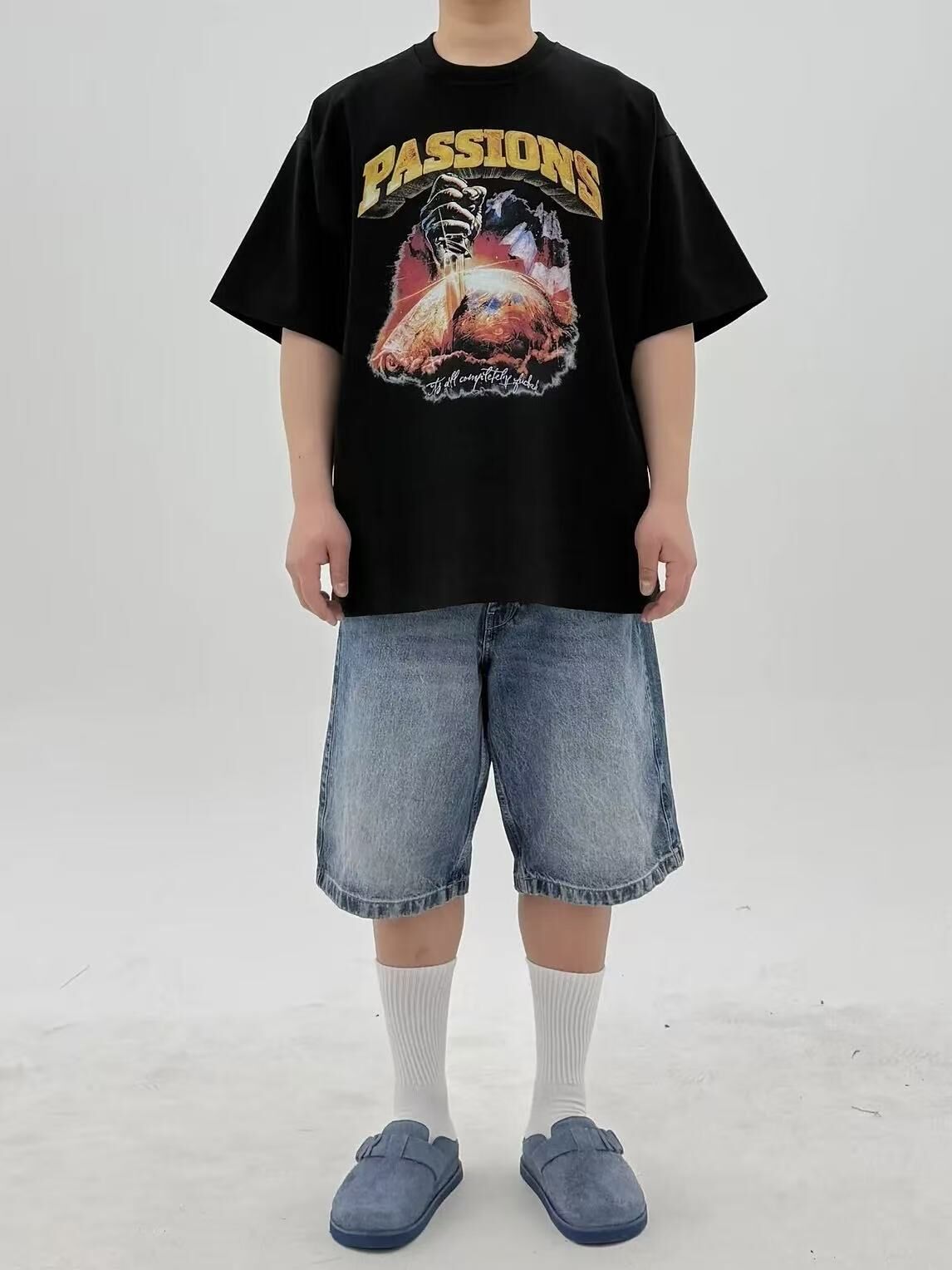 《K》CVL狂熱之劍重磅寬版短T