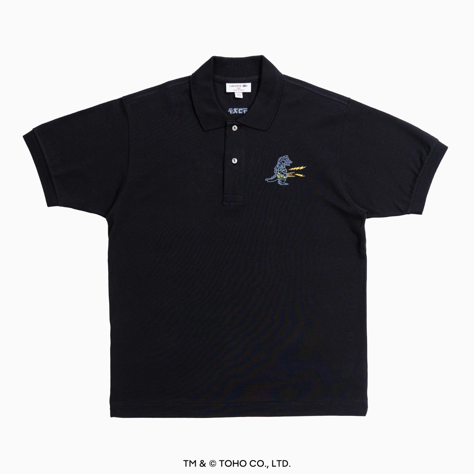 『預購5/29發售』2026SS 日版 Lacoste x Godzilla 聯名 機械 哥吉拉 鱷魚 短袖 POLO衫 現貨