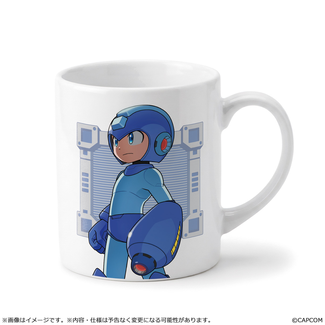 CAPCOM "Rockman: Dual Override" Mug