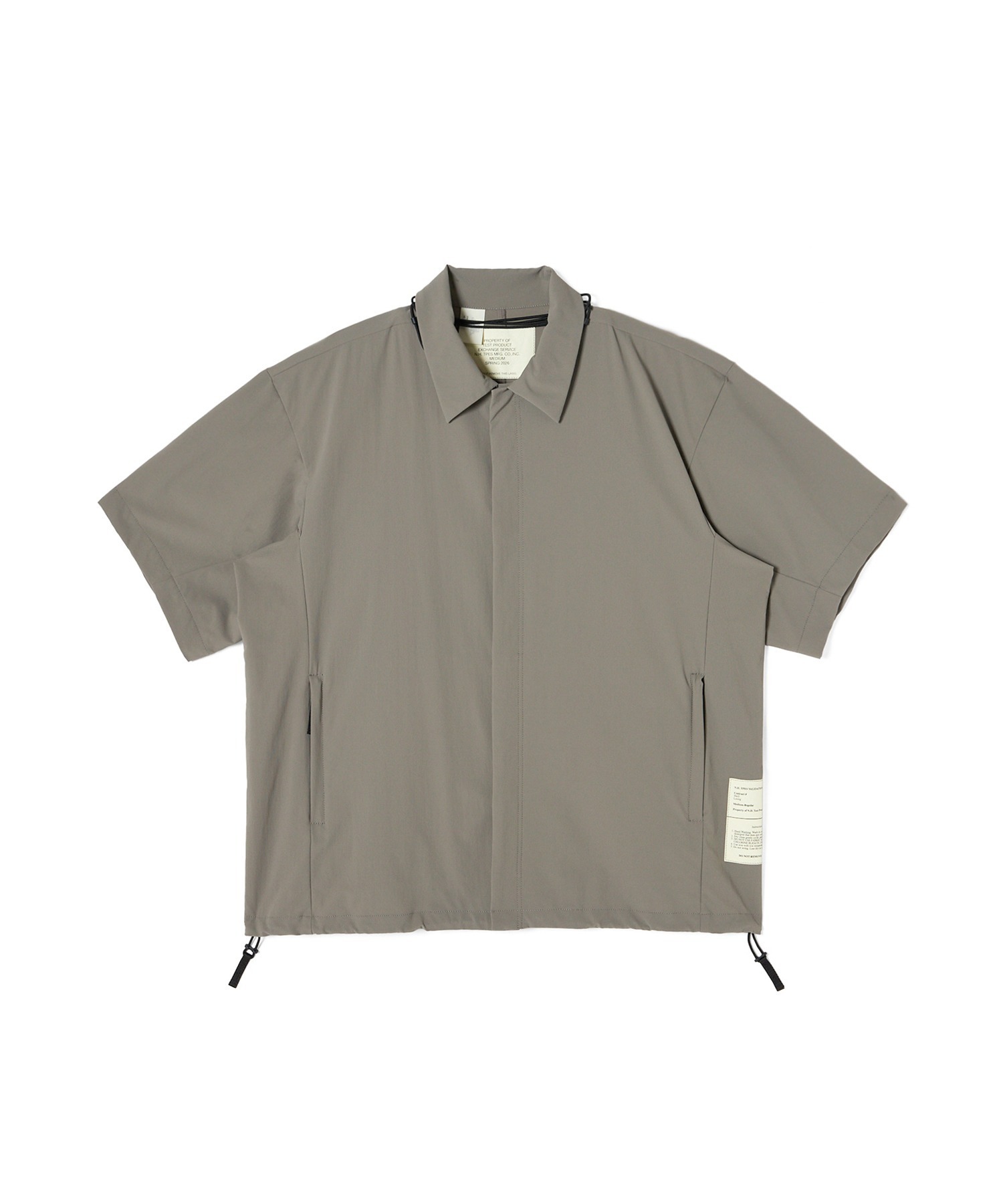 『日本連線中』2026SS N.HOOLYWOOD DRAWSTRING SHIRT 抽繩 襯衫 9261-SH51-004