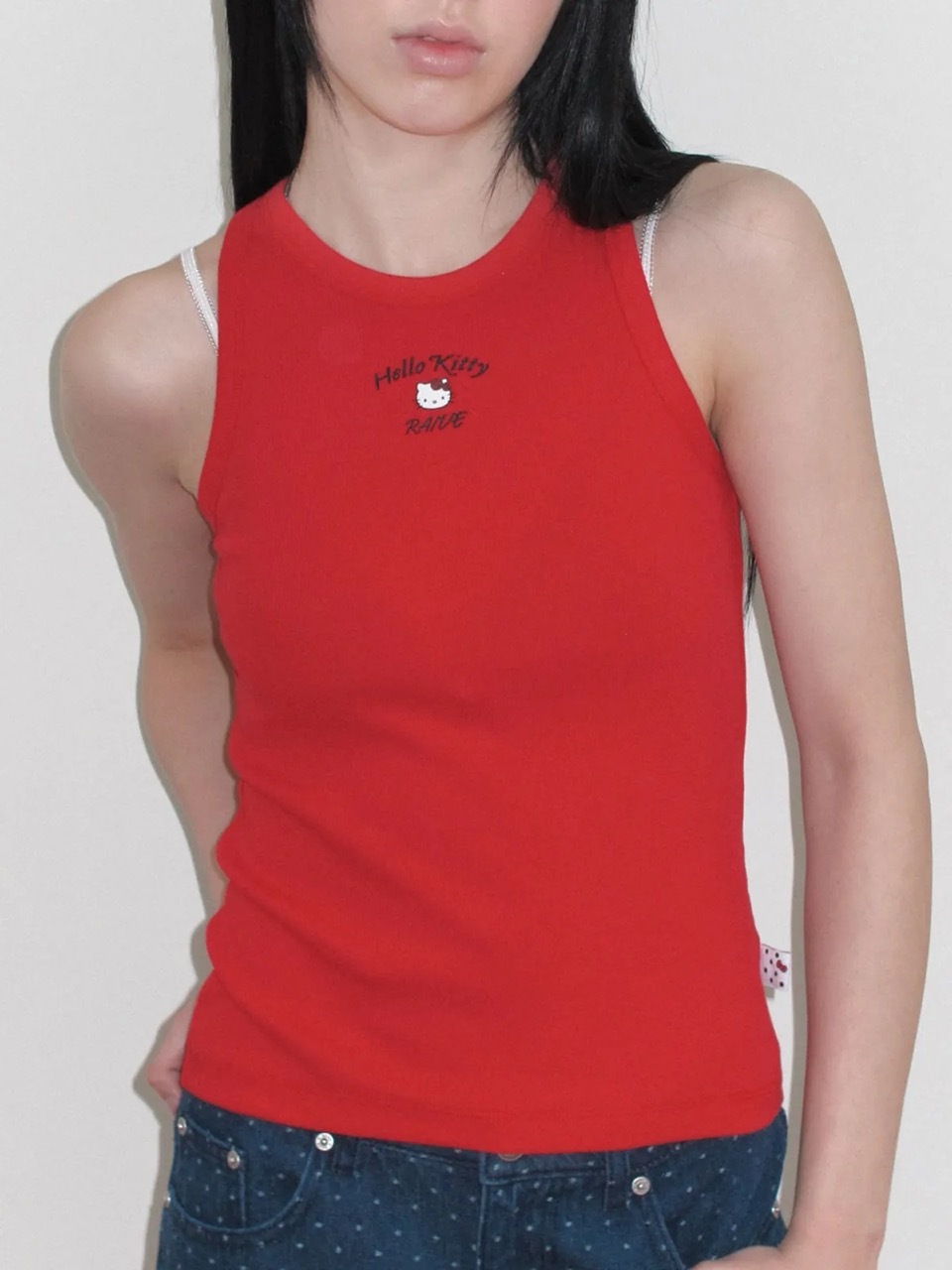🇰🇷RAIVE X SANRIO HELLO KITTY Sleeveless T-shirts 三麗鷗 凱蒂貓 無袖背心 / 預購