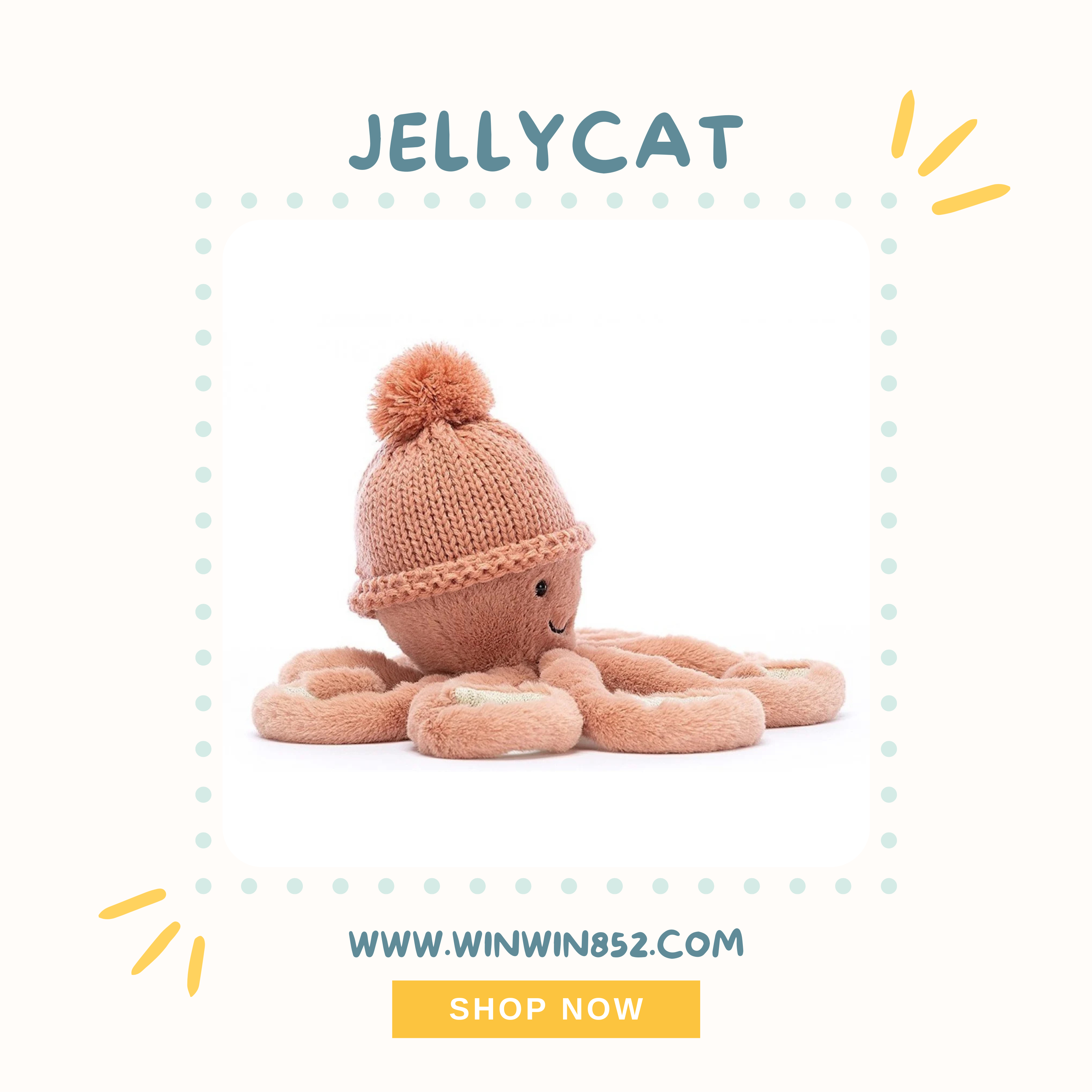 Jellycat Cozi Odell Octopus