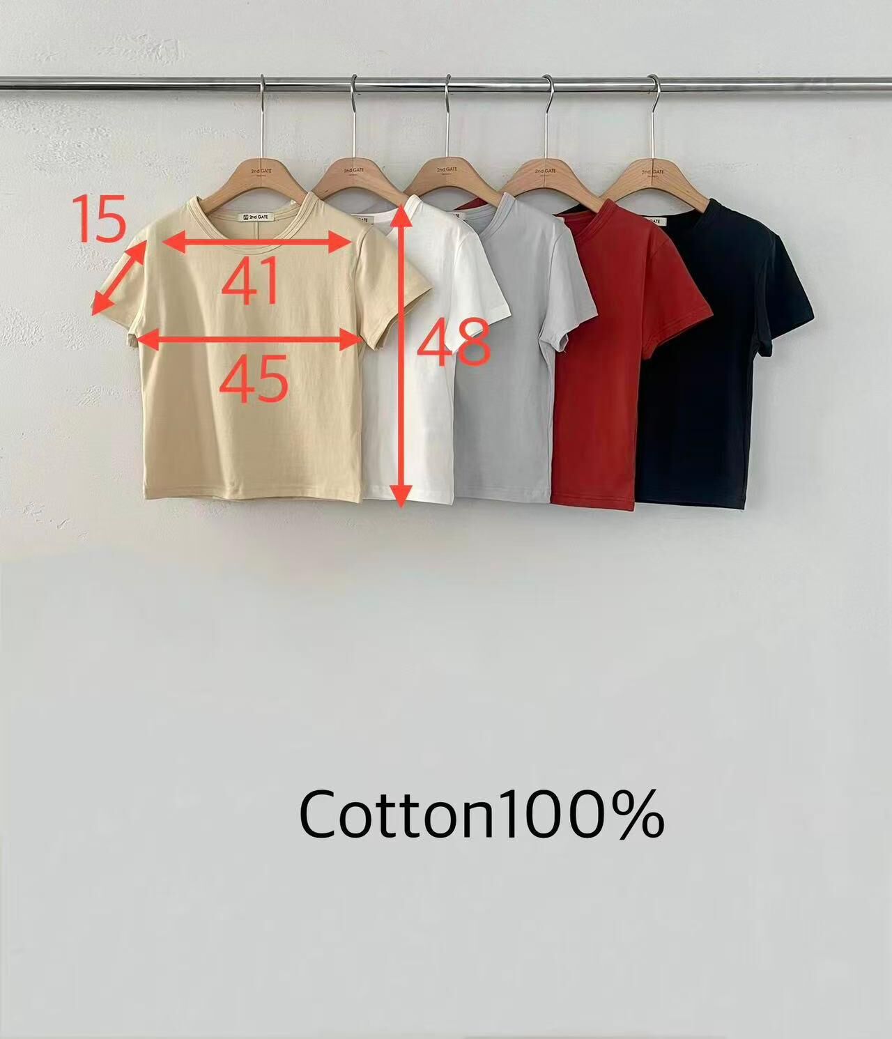 SG6112 基礎日常淨色圓領Tee *優惠碼不適用*