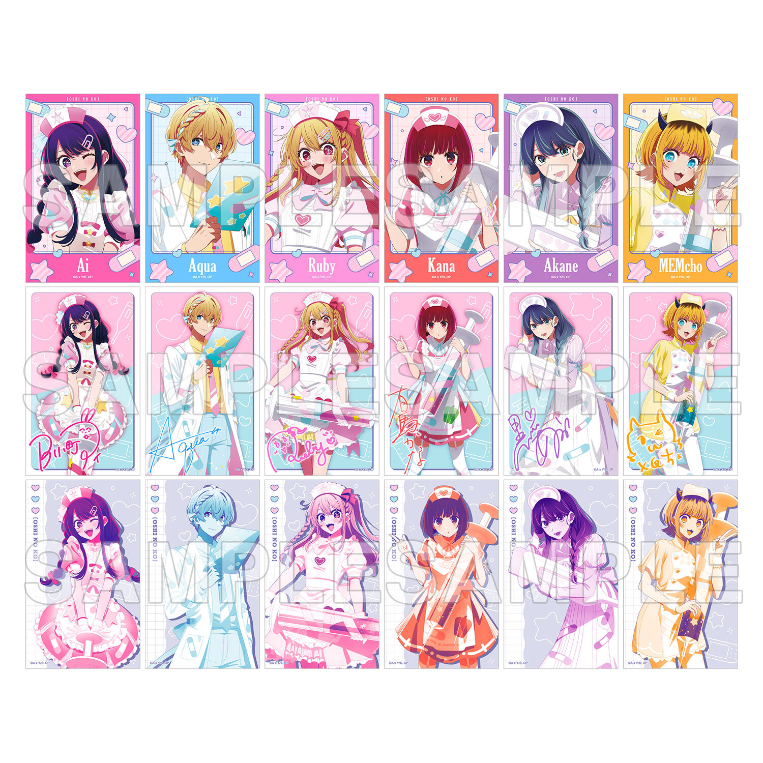 Oshi no Ko - Mini Photo Card Collection Box (9-Pack) - Dreamy Hospital Ver.