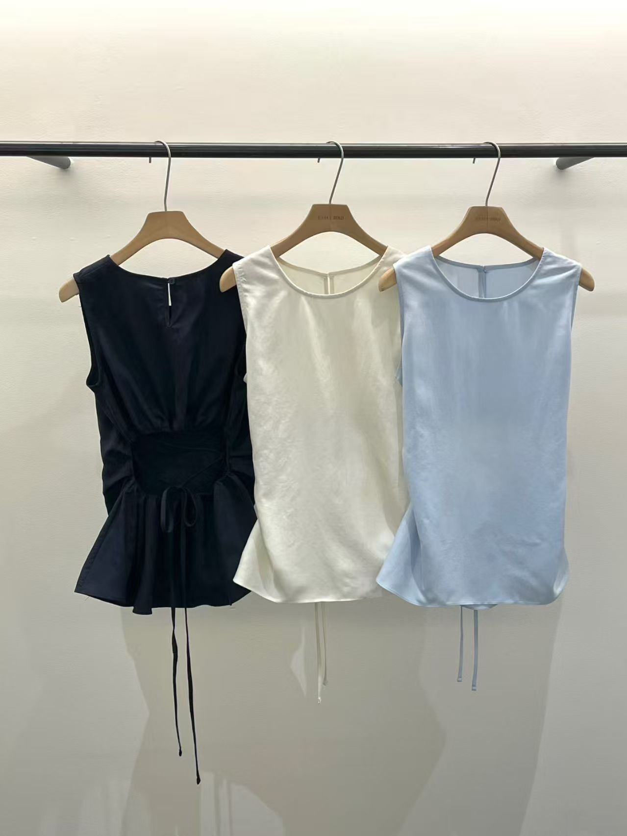 OB6102 可綁帶無袖上衣