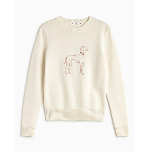 1GL0426-251 [GAALA] Oliver Wool Cashmere Sweater Cream (EU)