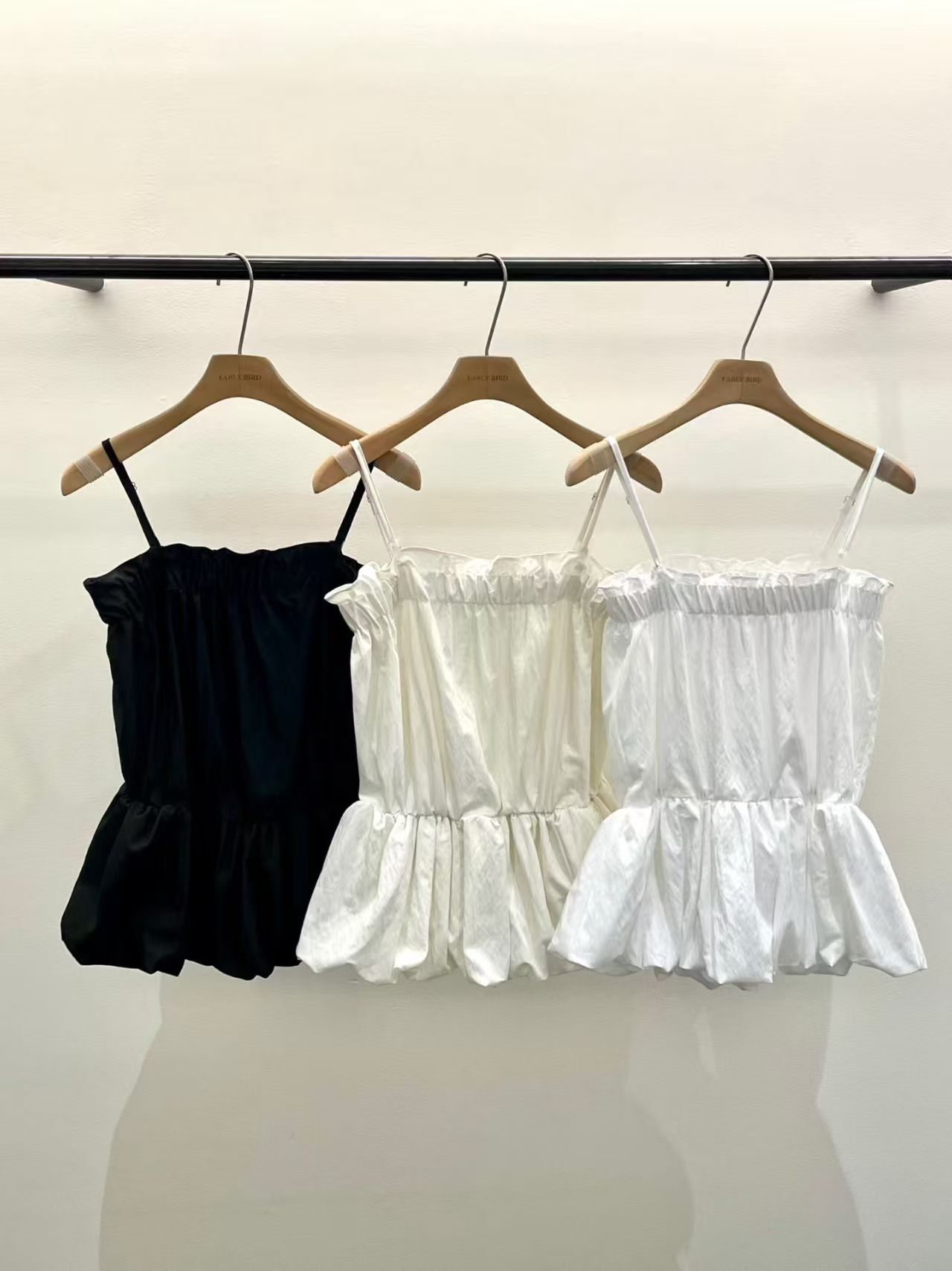 OB6108 可調肩帶泡泡公主裙