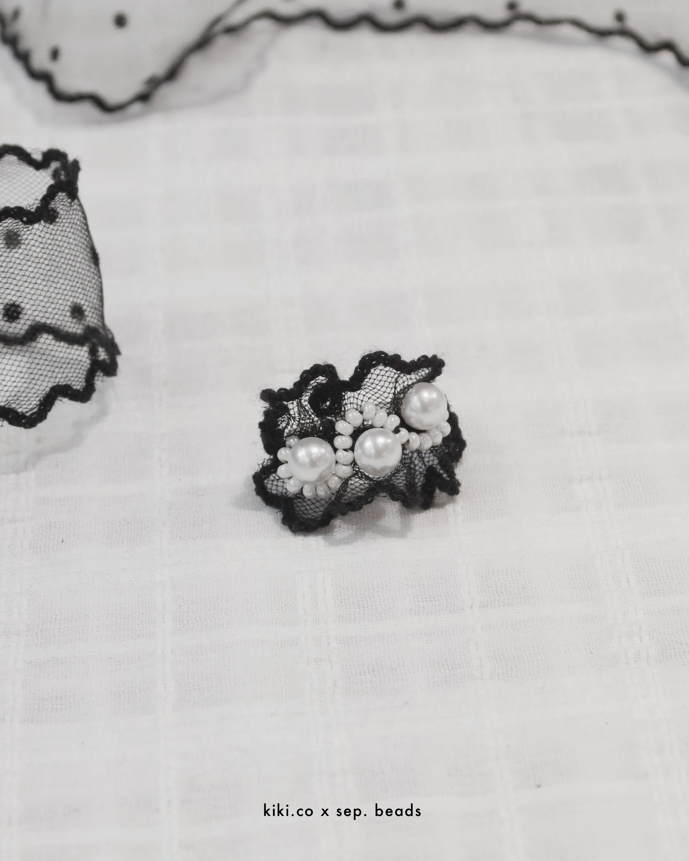 【 Kiki.co x sep. beads 聯名企劃 】耳扣x戒指