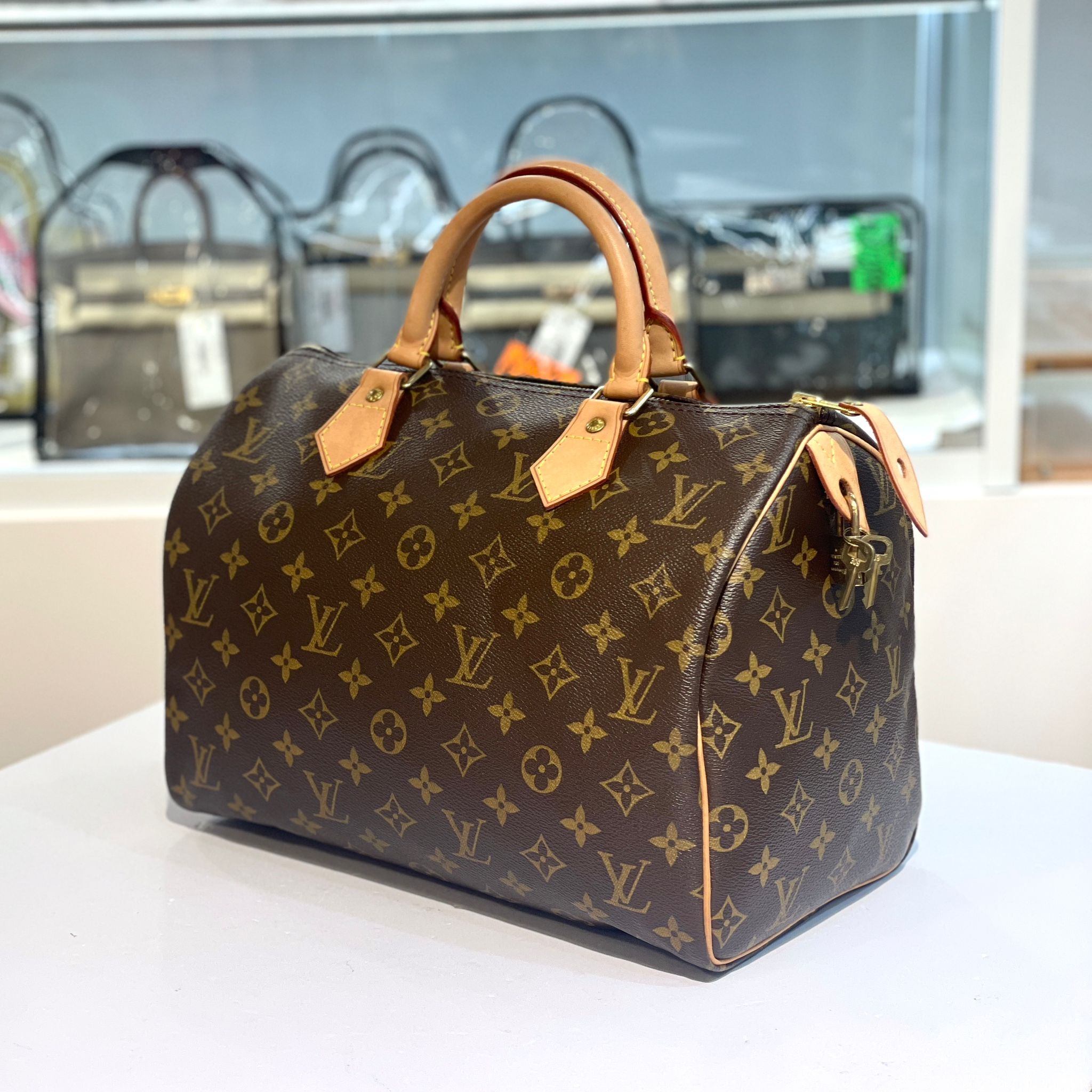 99%NEW二手LV SPEEDY 30 ,M41526 ,MONOGRAM手提包 #香榭站正品
