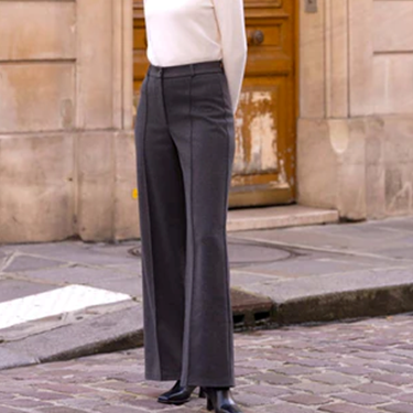 1GL0426-244 [GAALA] Nala Pants Grey Fishbone (EU)