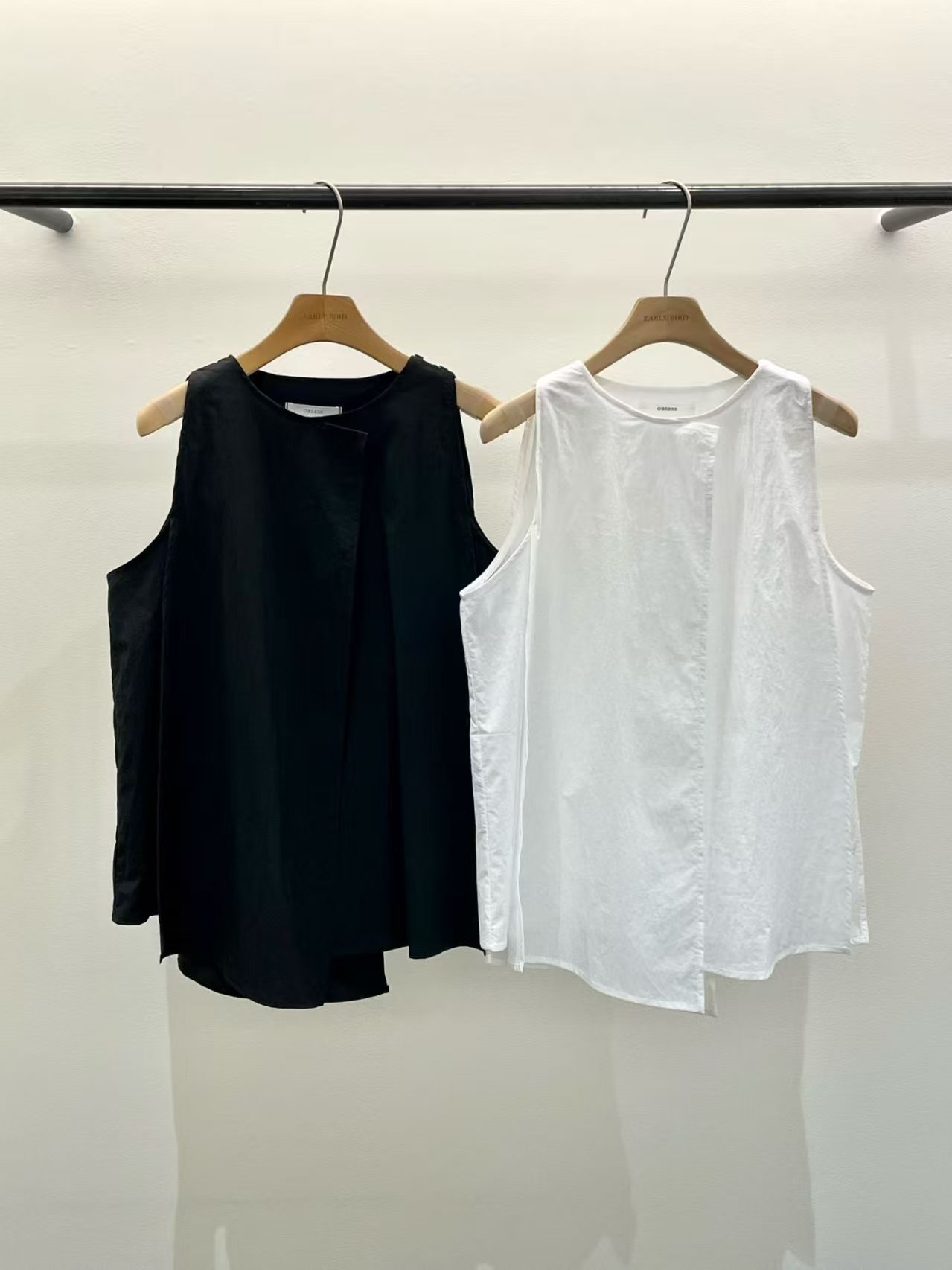 OB6118 無袖前頁上衣