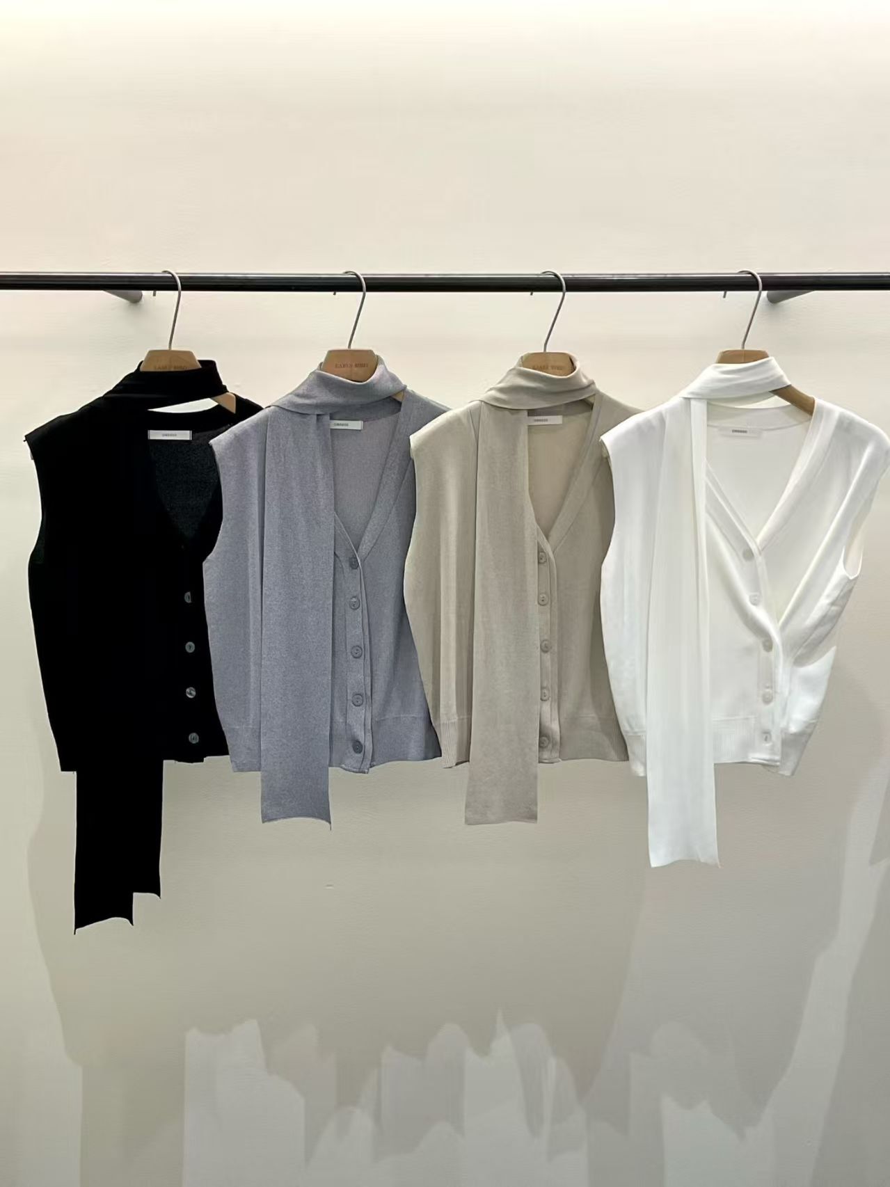 OB6119 超涼感隨心扣紐背心外套