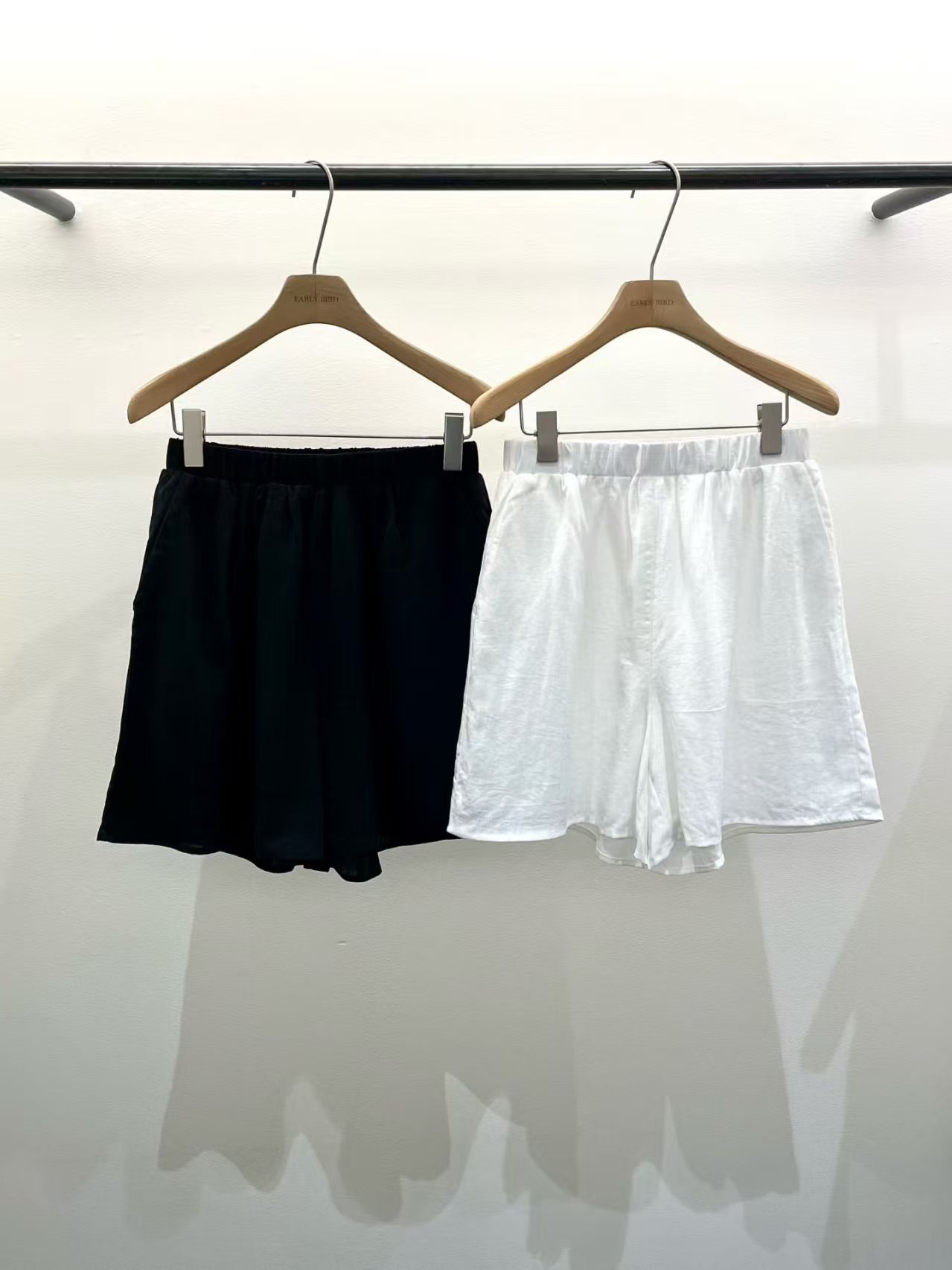 OB6125 全橡根清涼棉短褲