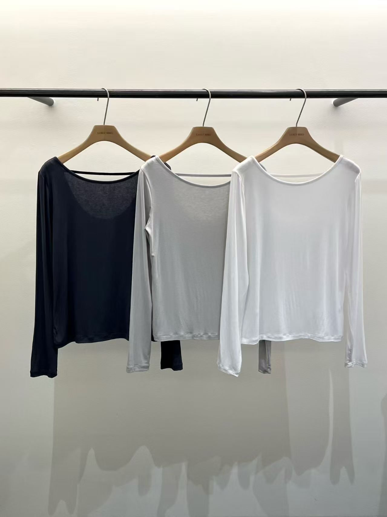 OB6132 透亮舒適彈性上衣