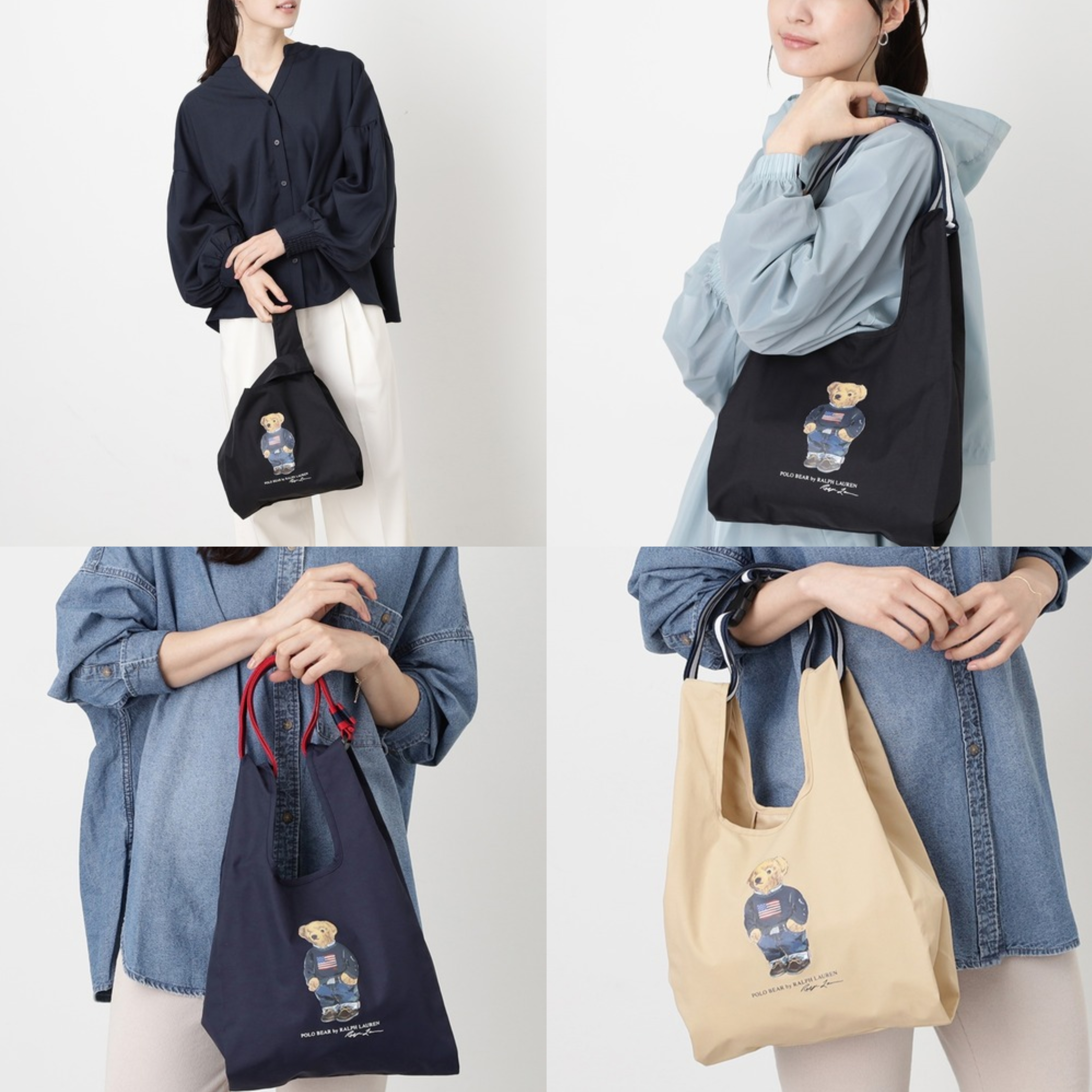 JP POLO R.L 潑水加工 2 WAY BAG