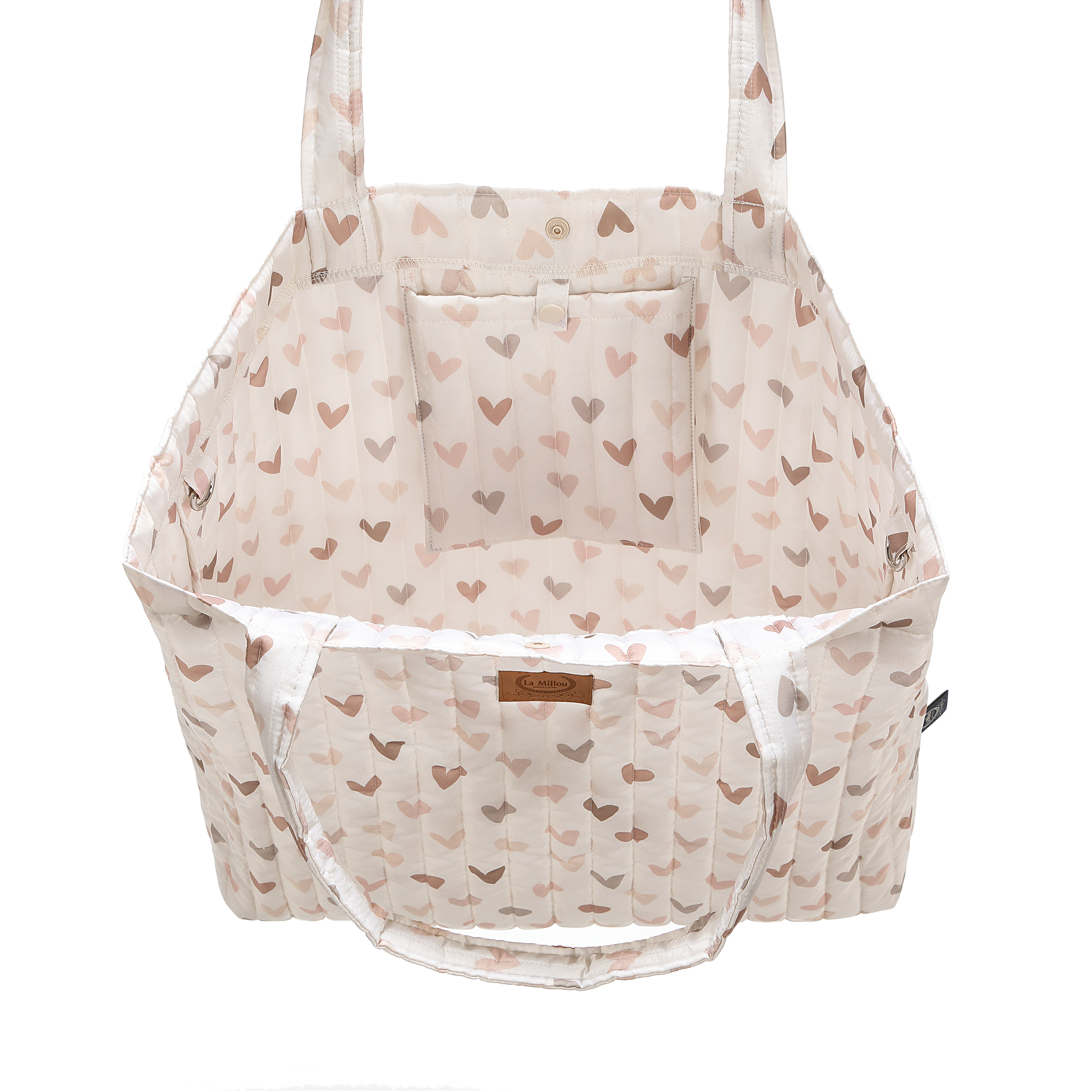 La Millou波蘭 QUILTED TRAVEL─多功能時尚媽媽購物袋｜米心戀曲