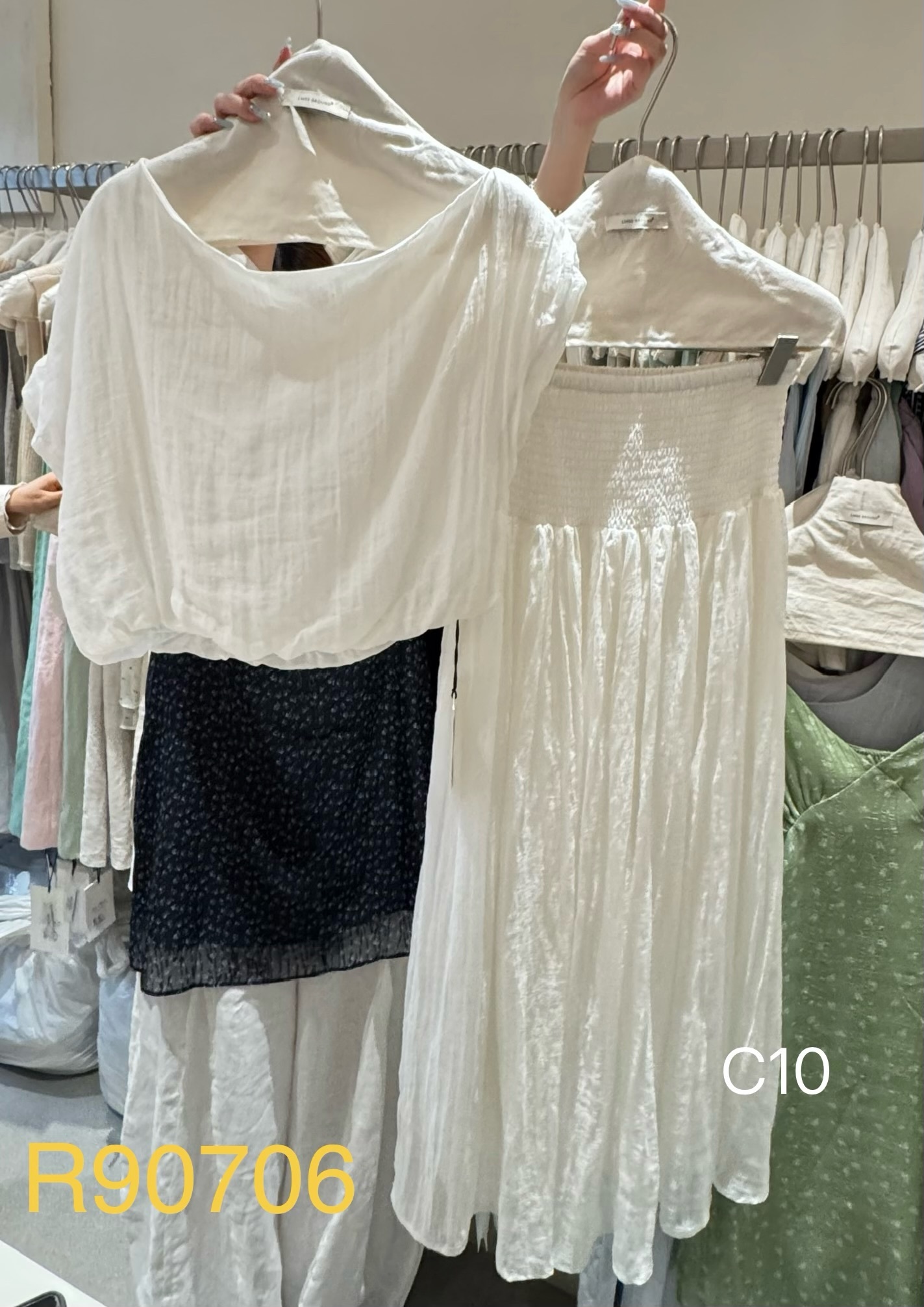 𝗔𝗽𝗿.𝟮𝟴/C10-度假風長裙-米白