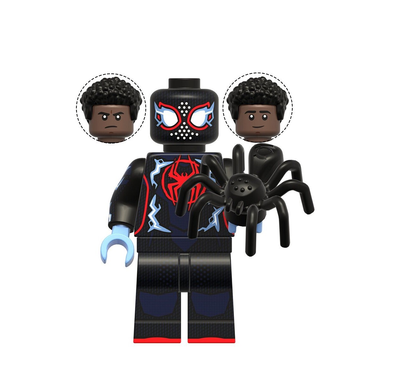 Spider-Man Miles Morales Marvel Custom Minifigures Fit Lego KM66076