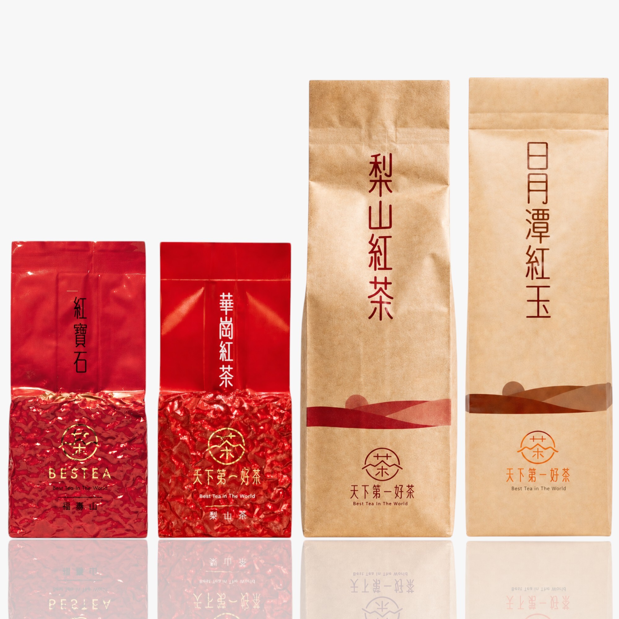 紅茶嚐鮮組-450g｜福壽山×華崗×梨山×紅玉【十二兩】