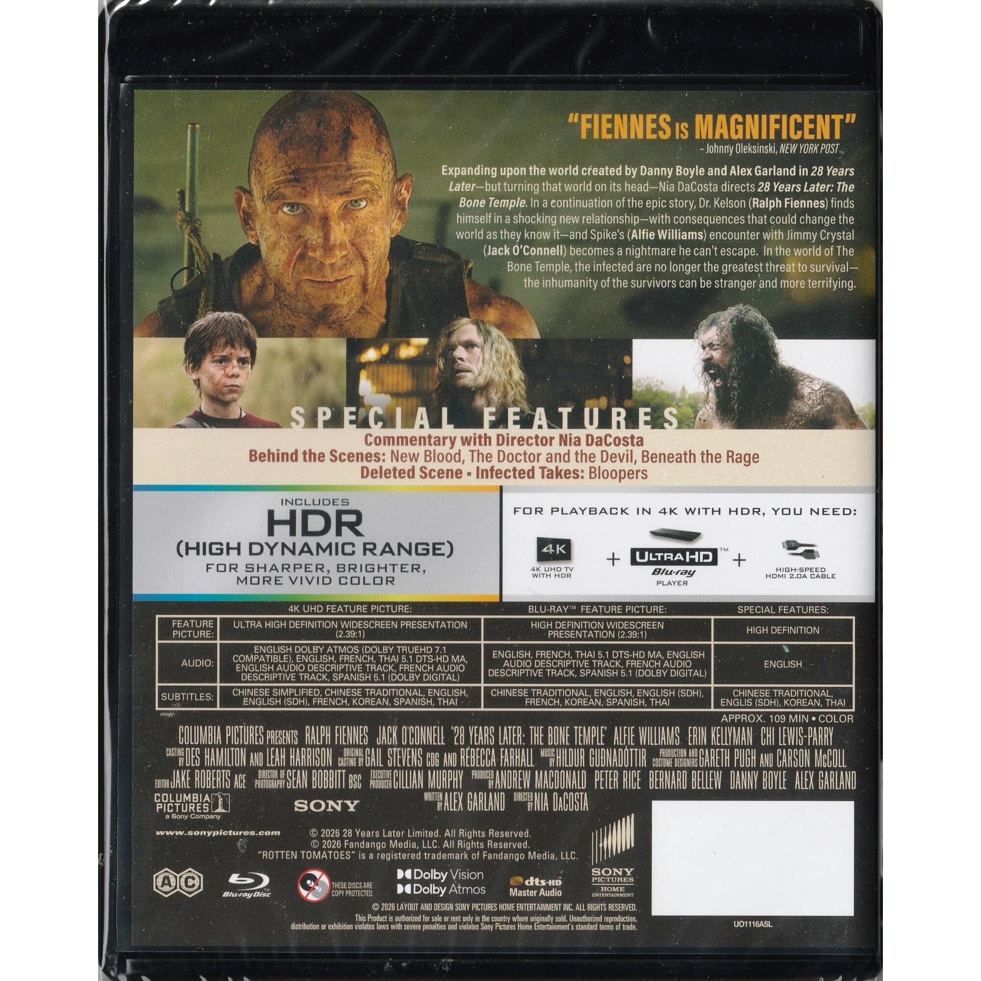 28年後：人骨聖殿 (2026) (4K Ultra HD + Blu-ray)