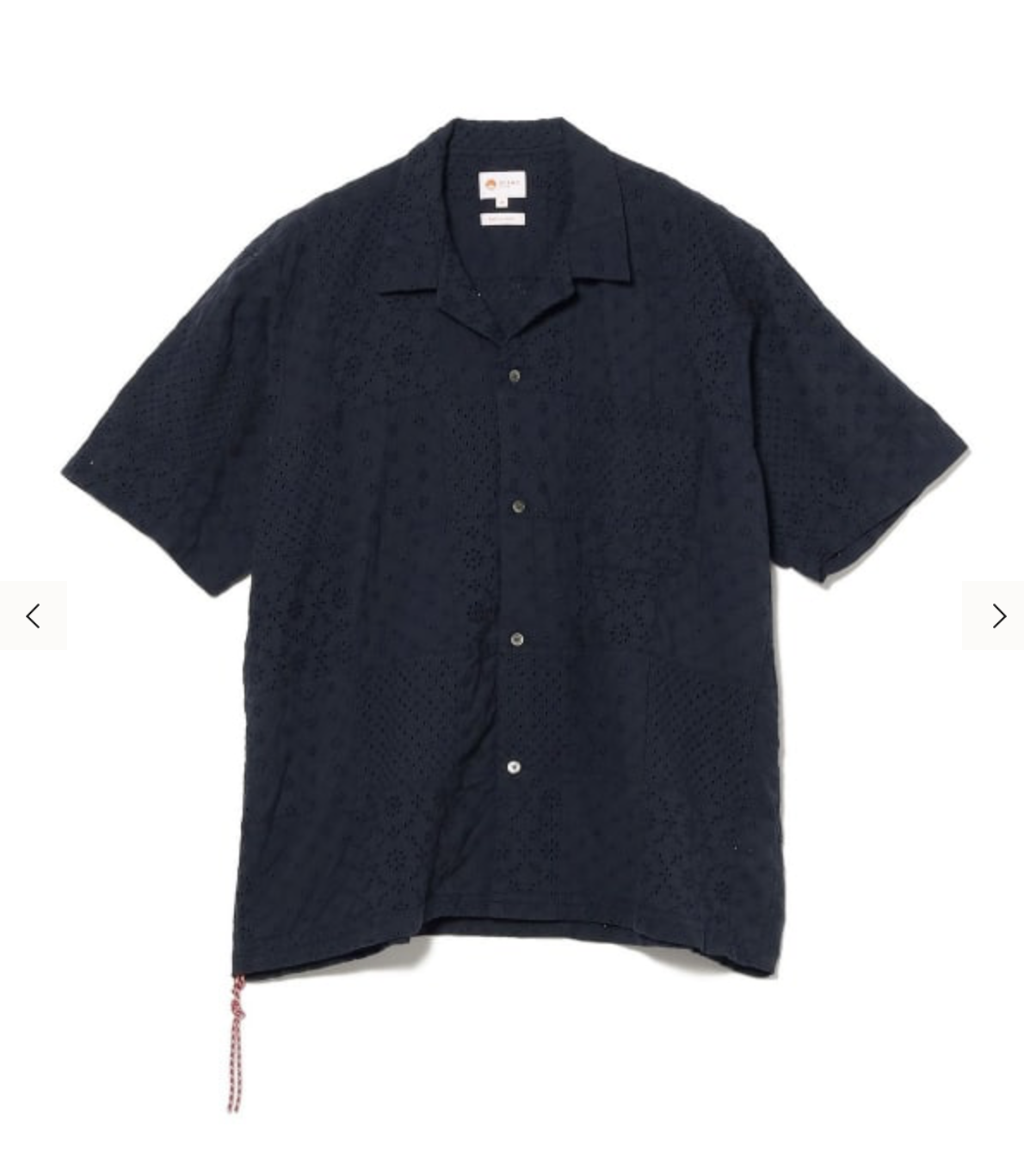 【BEAMS JAPAN】0425發售OPEN COLLAR EMBROIDERY SHIRT