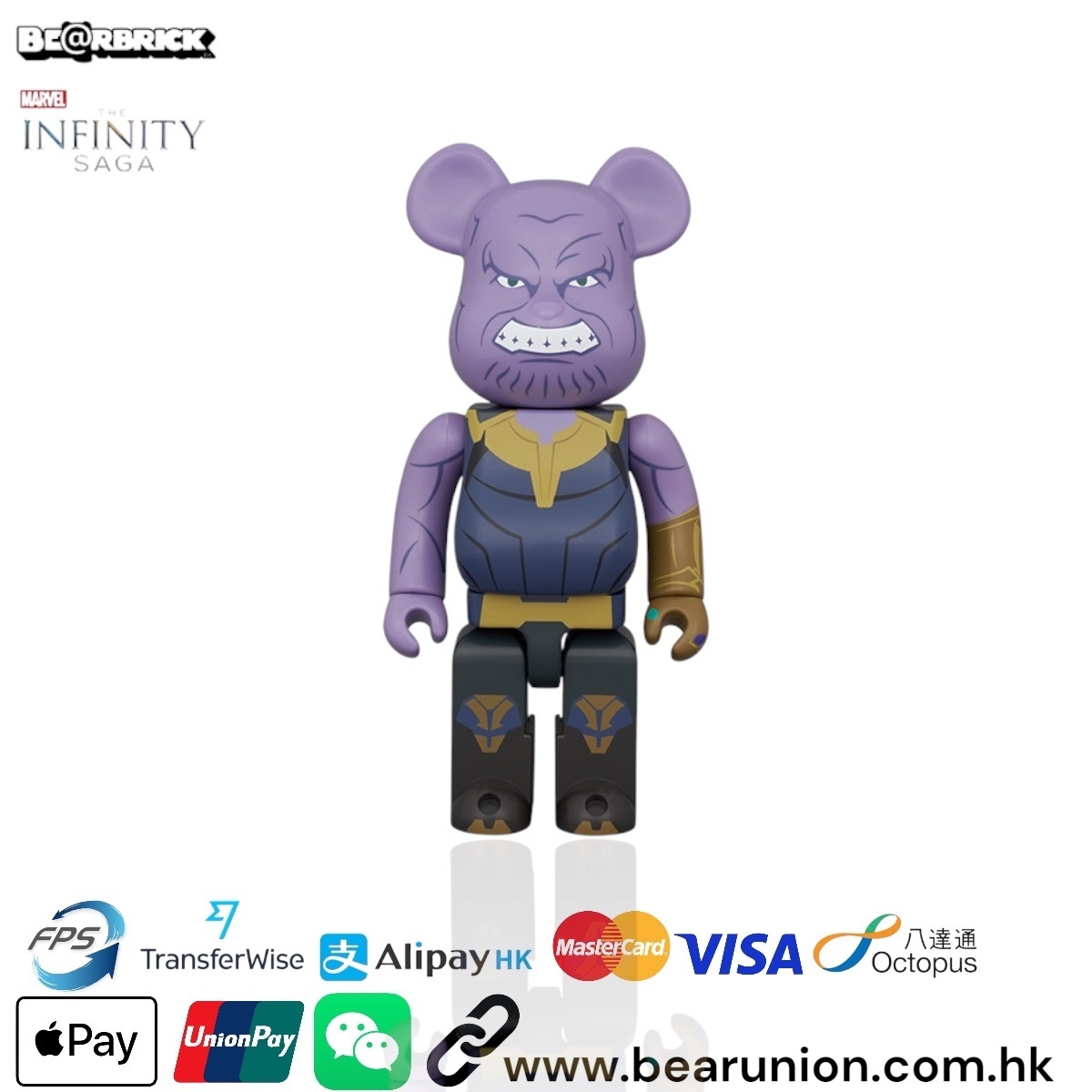 🎏預訂🎏Bearbrick 400% THANOS