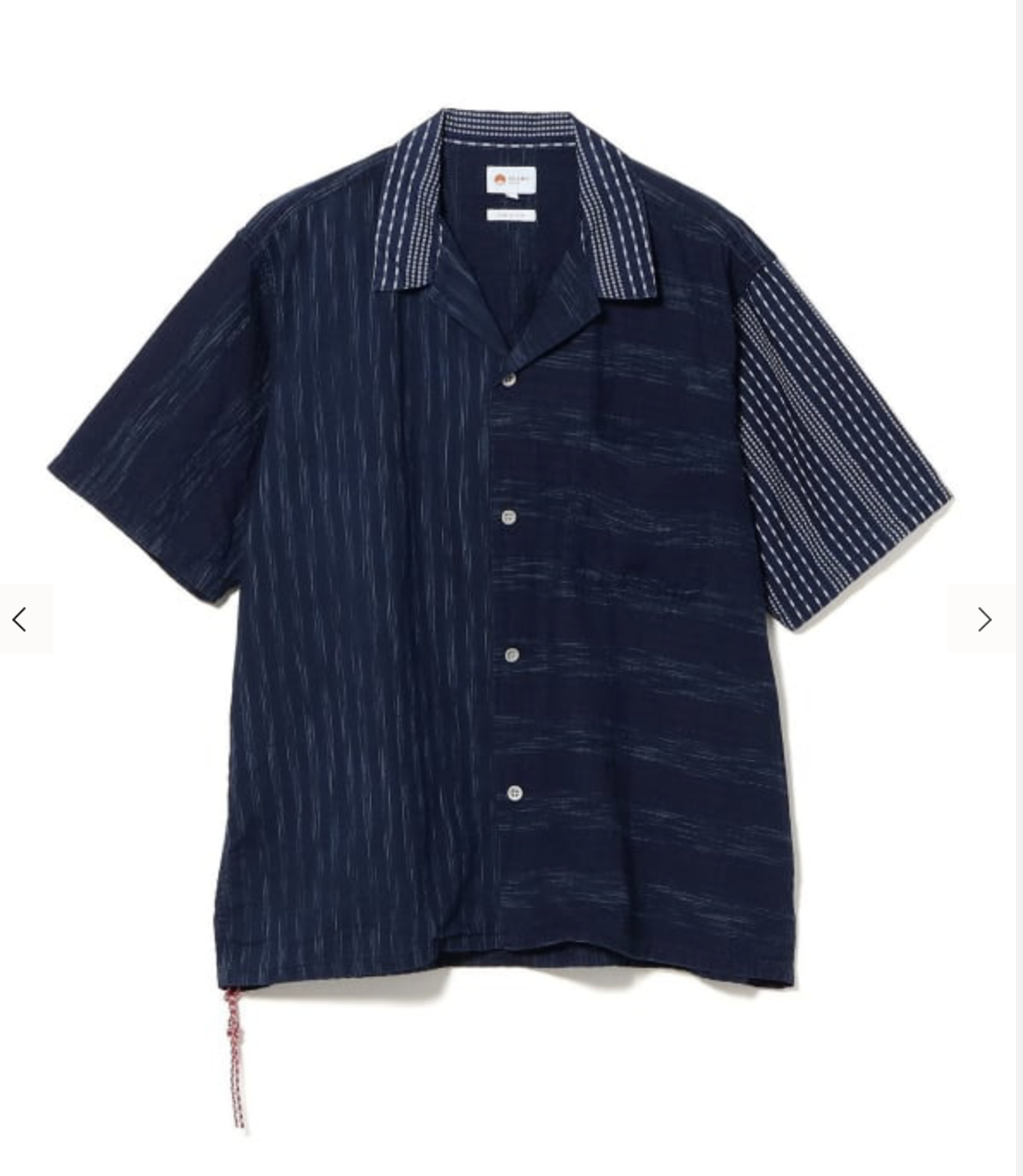 【BEAMS JAPAN】0425發售INDIGO CRAZY SHIRT