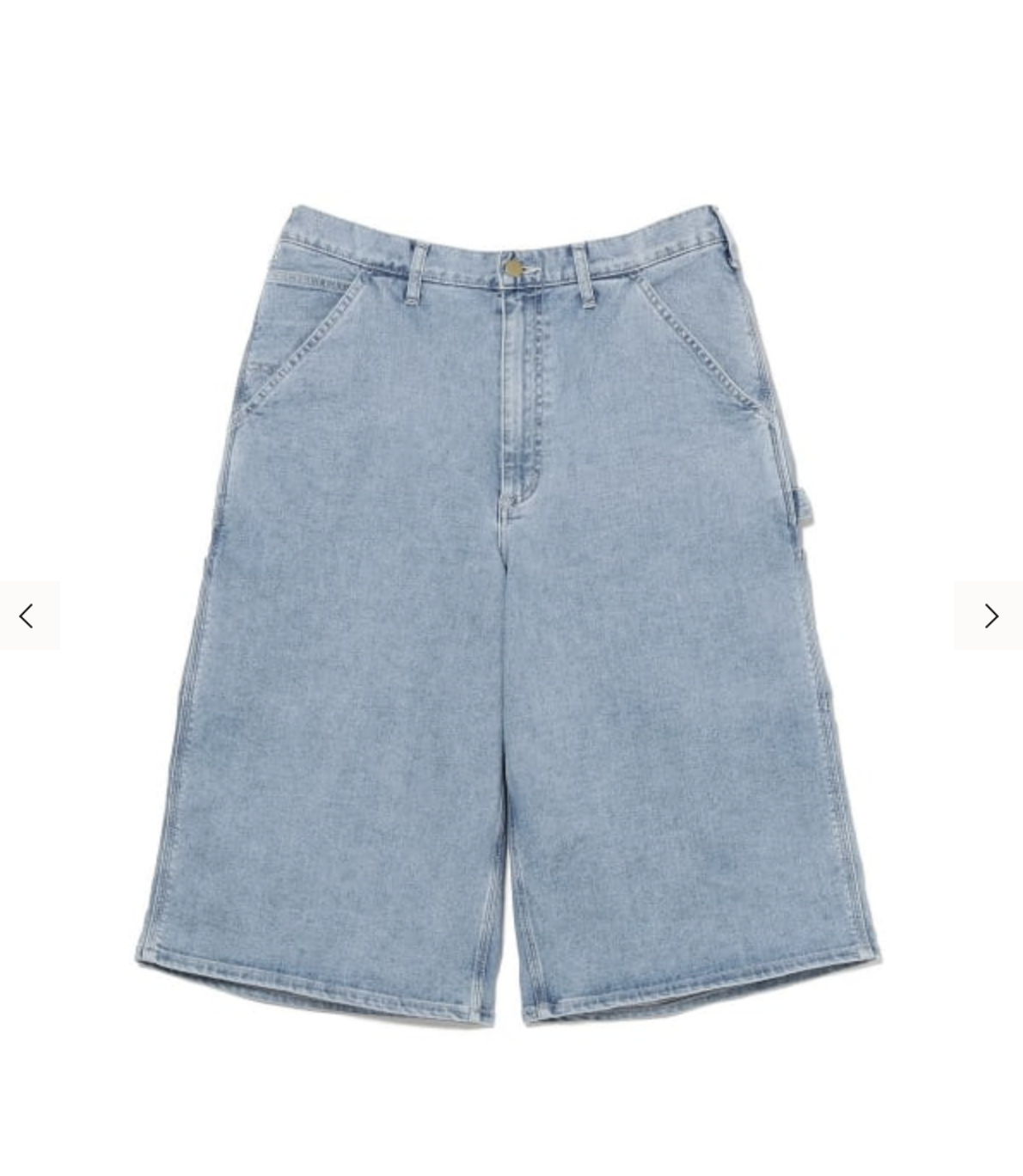 【BEAMS JAPAN】0425發售MONSTER STRETCH DENIM PAINTER SHORTS