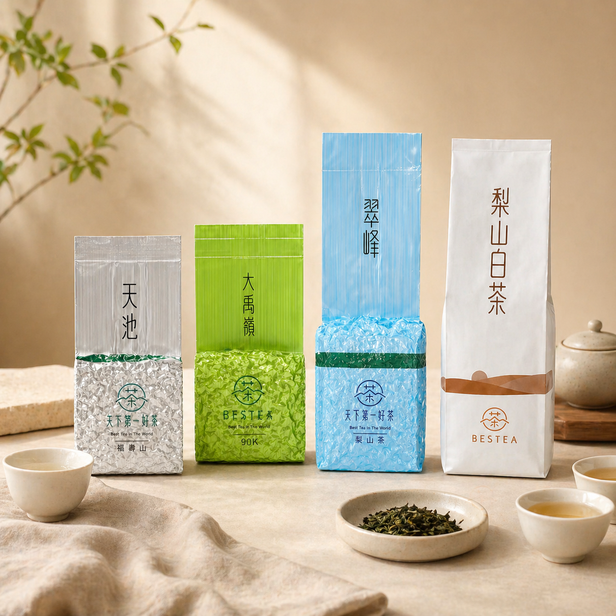 【會員限定組合𝟲𝟬𝟬𝙜】福壽山天池 𝙭 大禹嶺𝟫𝟢𝘒 𝙭 梨山翠峰 𝙭 梨山白茶