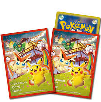 POKEMON CARD SLEEVES PIKACHU TOHOKU (64PC)