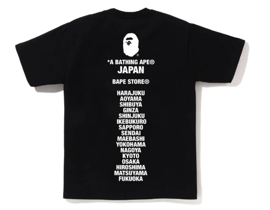 【BAPE男生】0425 發售BAPE城市T JAPAN APE HEAD TEE