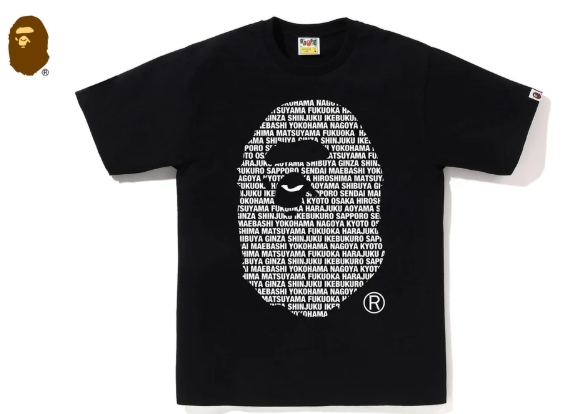 【BAPE男生】0425 發售BAPE城市T JAPAN APE HEAD TEE