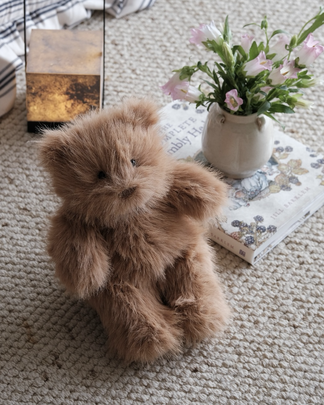 JELLYCAT 蓬蓬巴塞羅熊 炸毛 毛絨 娃娃 玩偶 22cm