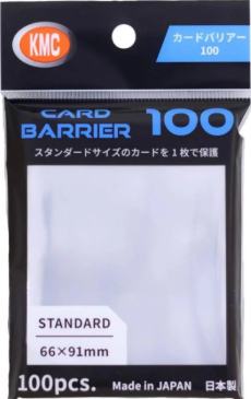 KMC CARD BARRIER 100 STANDARD(66X91MM) 100PC