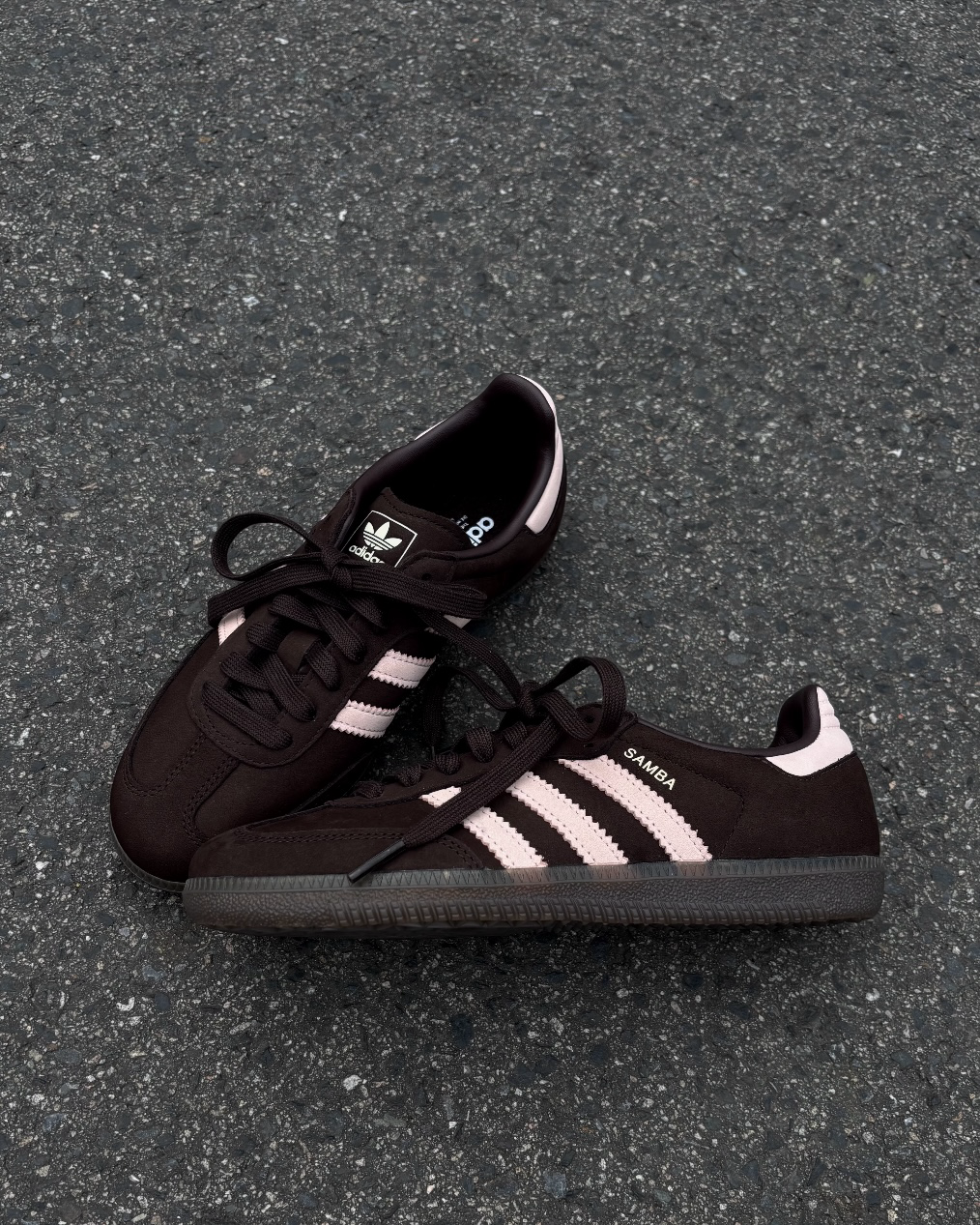 ADIDAS SAMBA OG 復古粉咖 深棕色 麂皮 德訓鞋 休閒鞋 女鞋