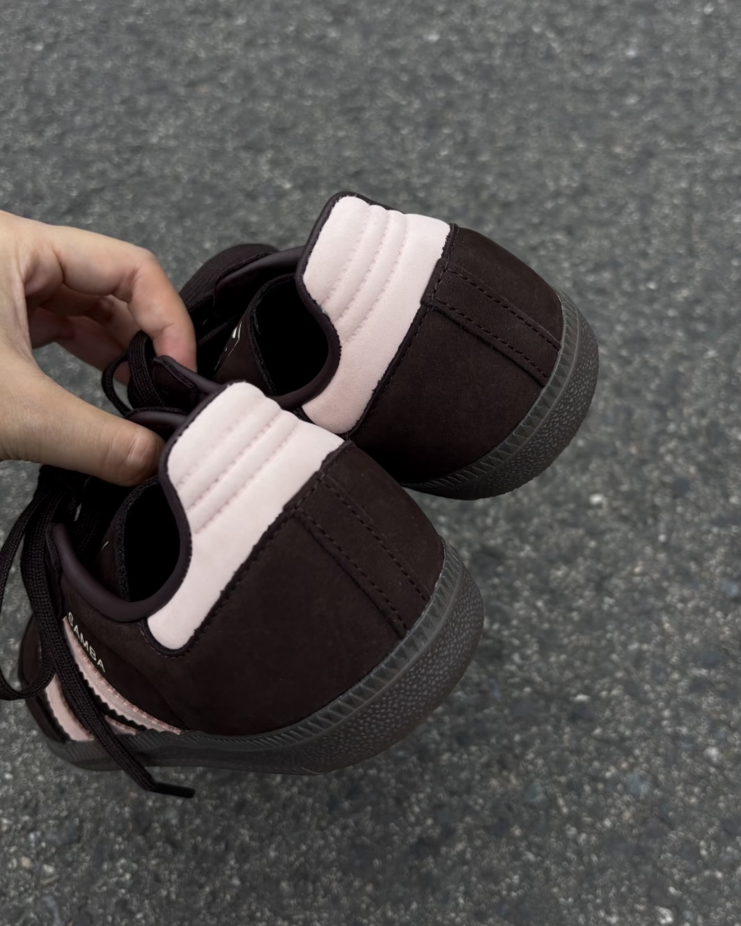 ADIDAS SAMBA OG 復古粉咖 深棕色 麂皮 德訓鞋 休閒鞋 女鞋