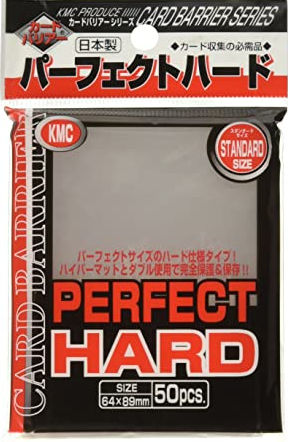 KMC PERFECT HARD CARD SLEEVES STANDARD(64X89MM) 50PC