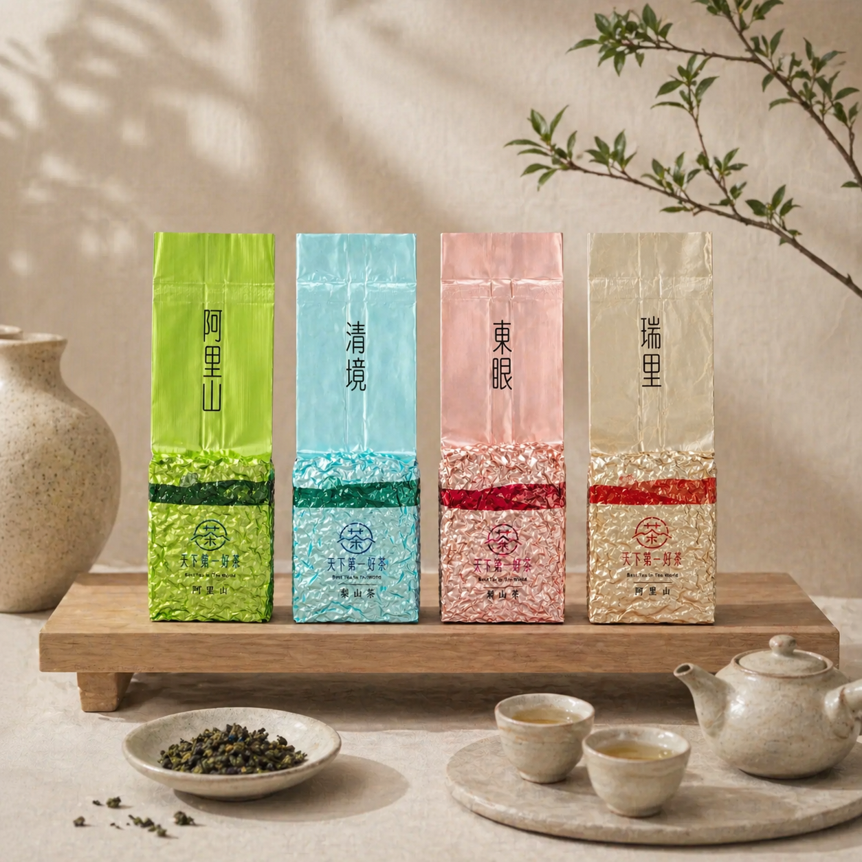 經濟實惠組-600g｜阿里山×清境×東眼×瑞里【一斤】
