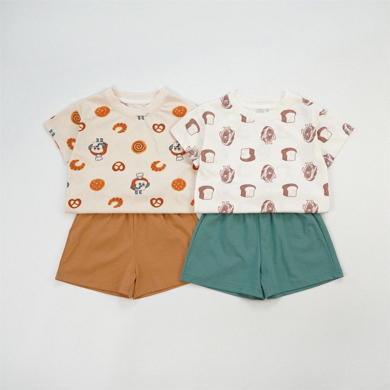 兩色 ꒱ 滿版小偷套裝    *﹆ ✴︎