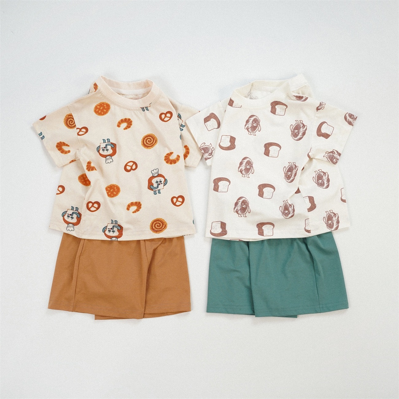 兩色 ꒱ 滿版小偷套裝    *﹆ ✴︎